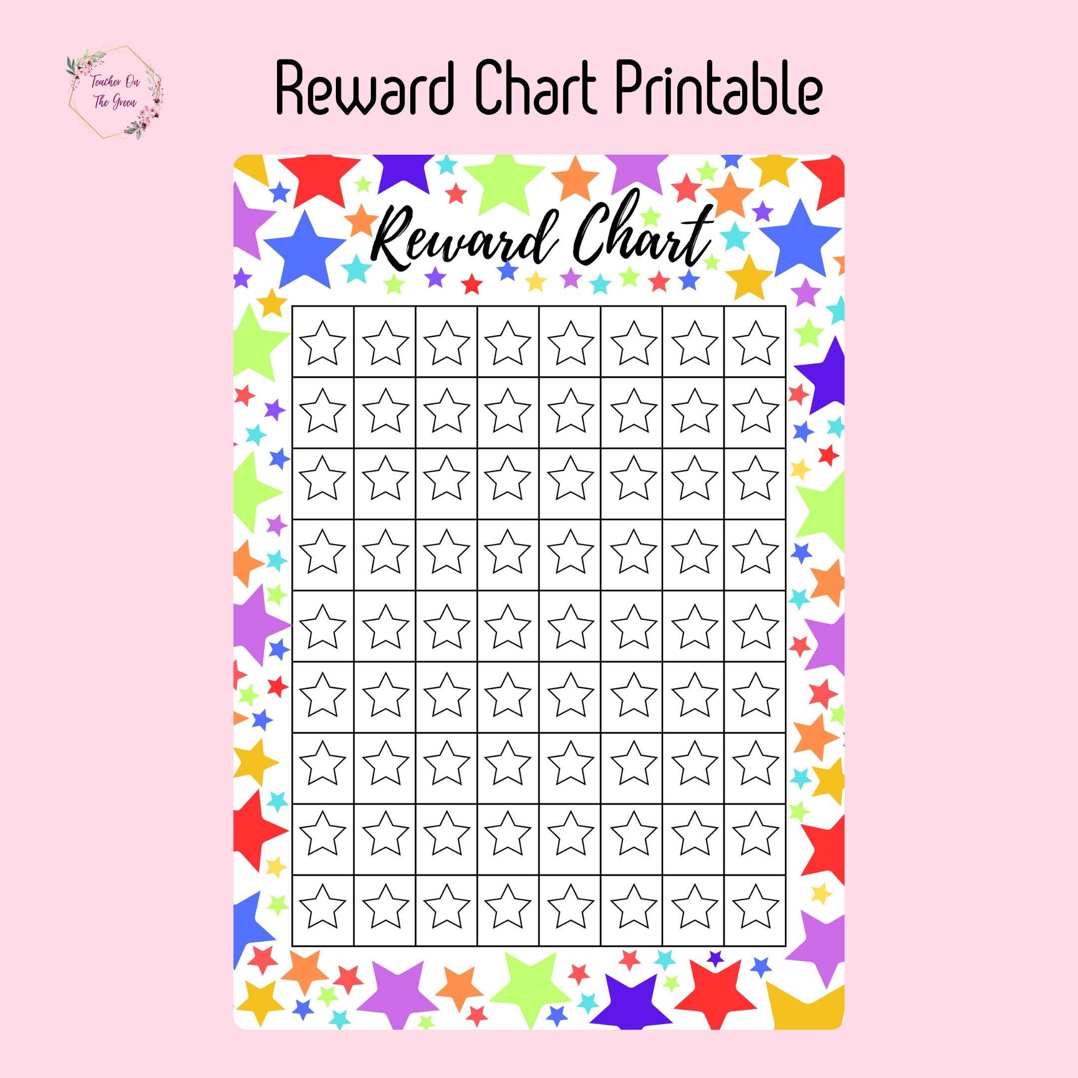 Reward Chart Star Reward Chart Printable Reward Chart Star Reward Chart Printable