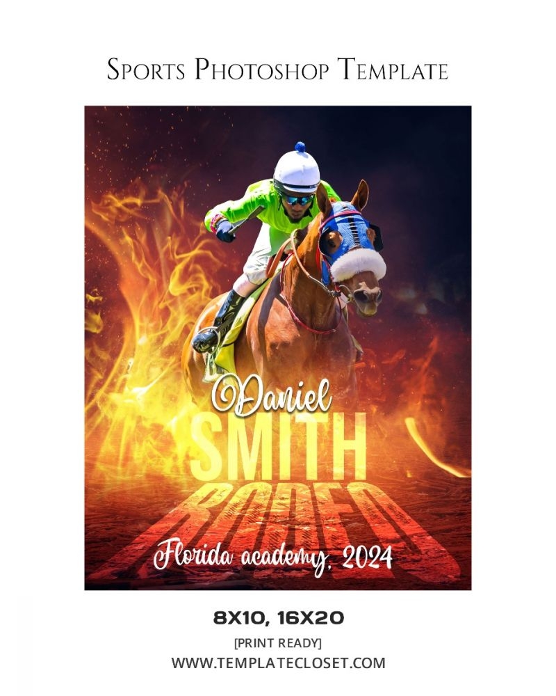 Rodeo Photography Templates