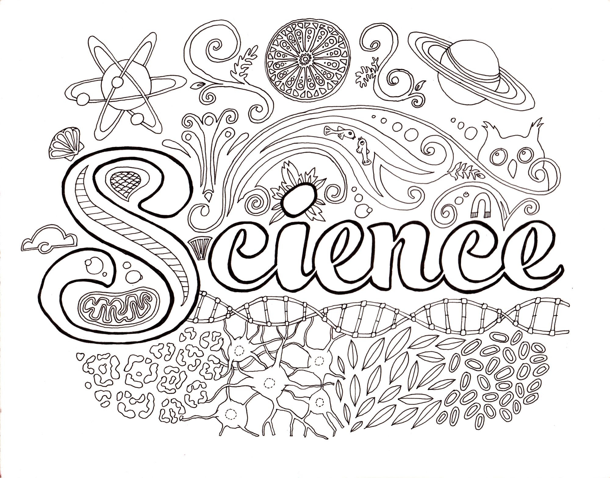 Science Coloring Pages Best Coloring Pages For Kids