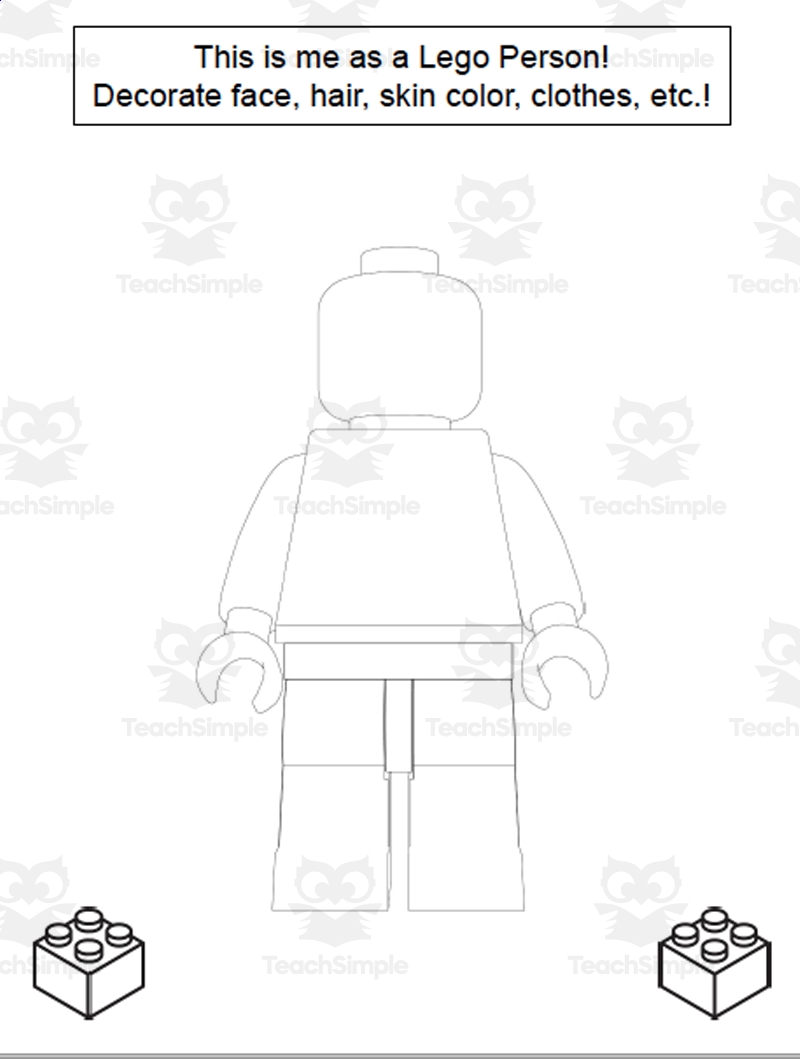 Free Printable Lego Feelings Chart