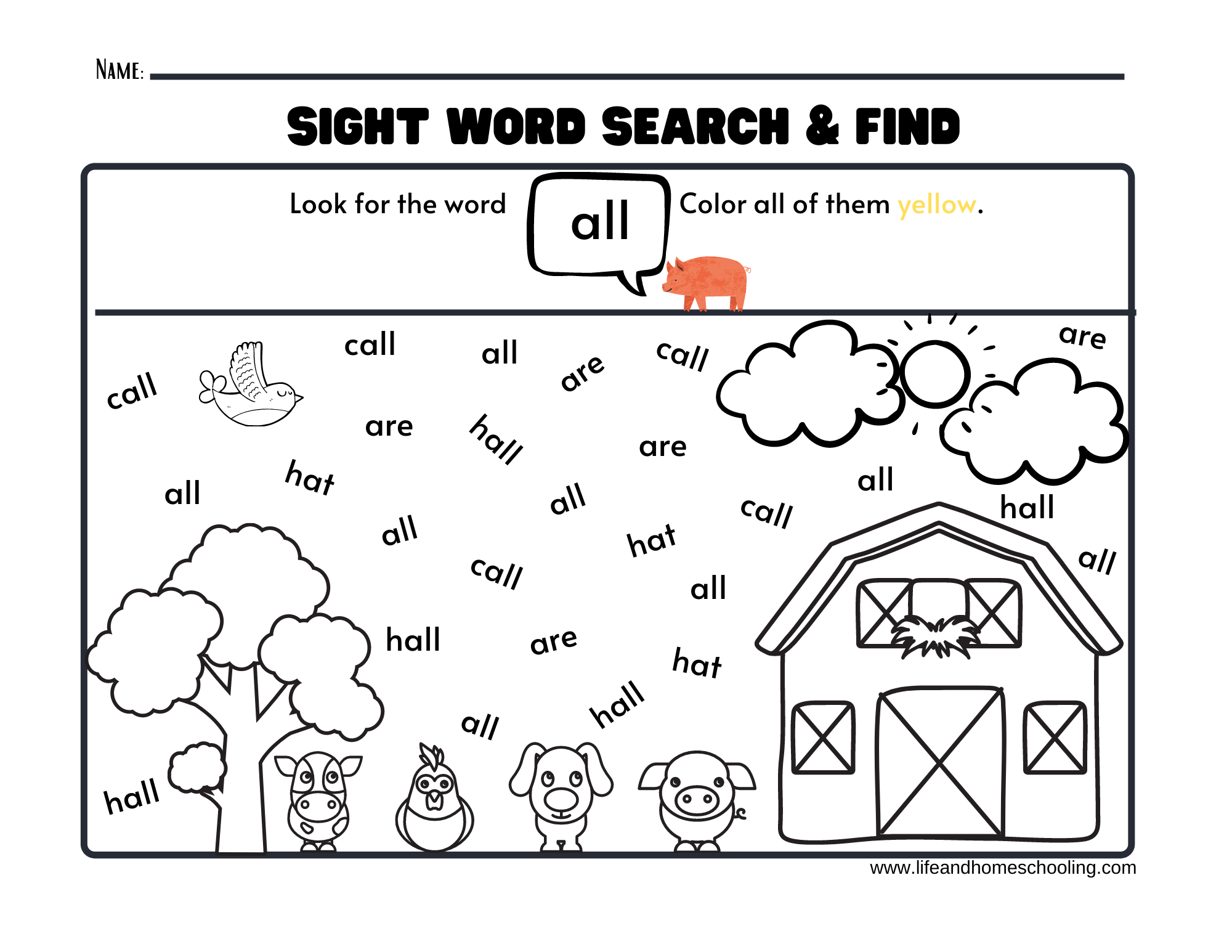 Sight Words Printable Activity Worksheets Made By Teachers Sight Words Printable Activity Worksheets Made By Teachers