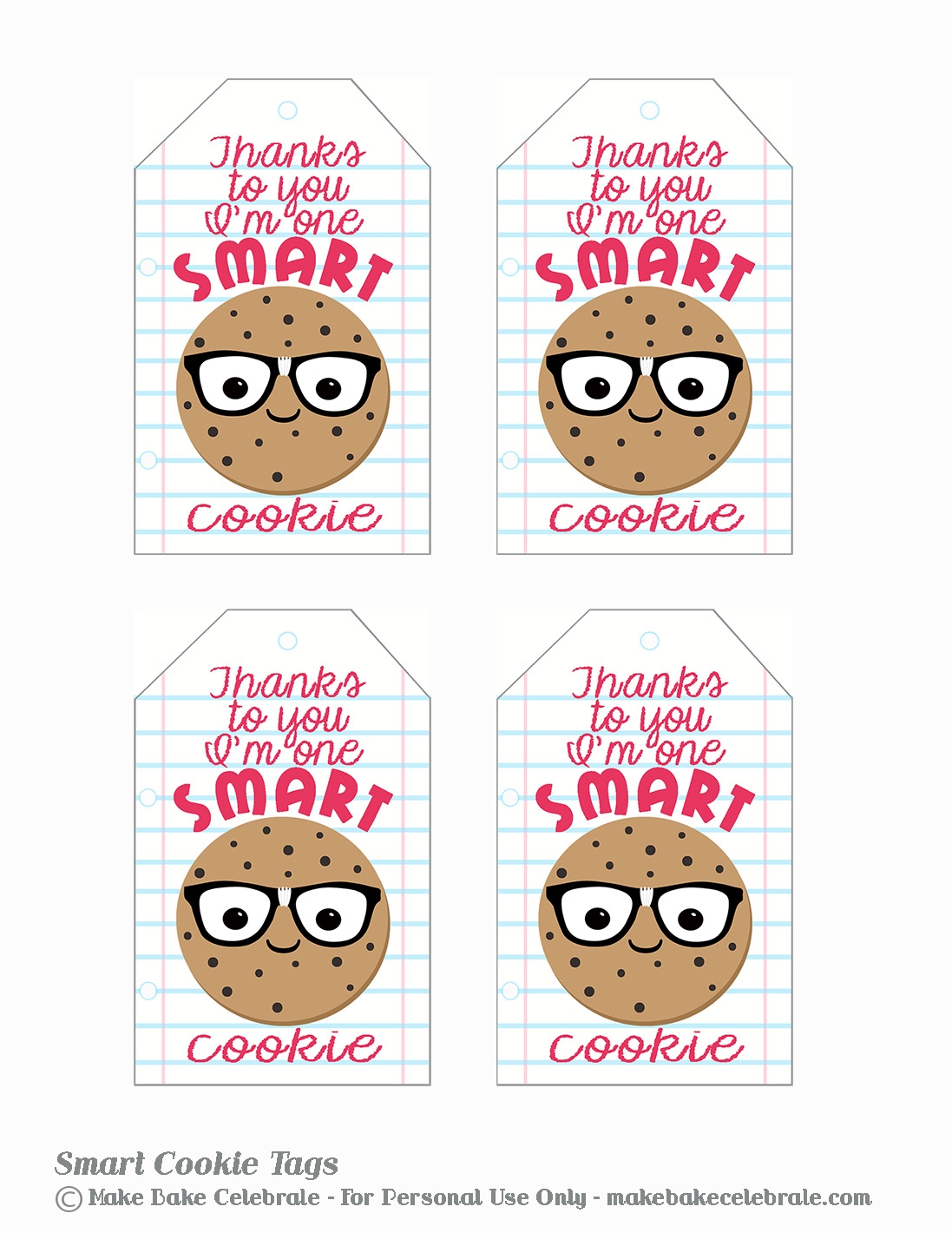 Smart Cookies Printable 