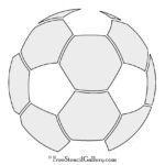Soccer Ball Stencil Free Stencil Gallery