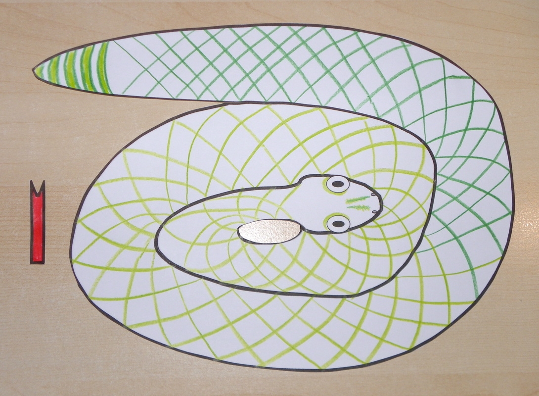 Spiral Snake Craft For Kids