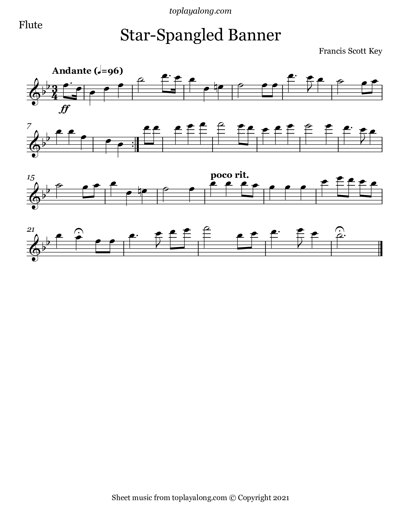 Star Spangled Banner Toplayalong Star Spangled Banner Toplayalong