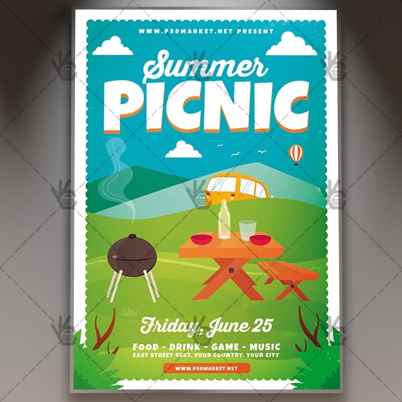 Free Printable Picnic Flyer Template Free Printable Picnic Flyer Template