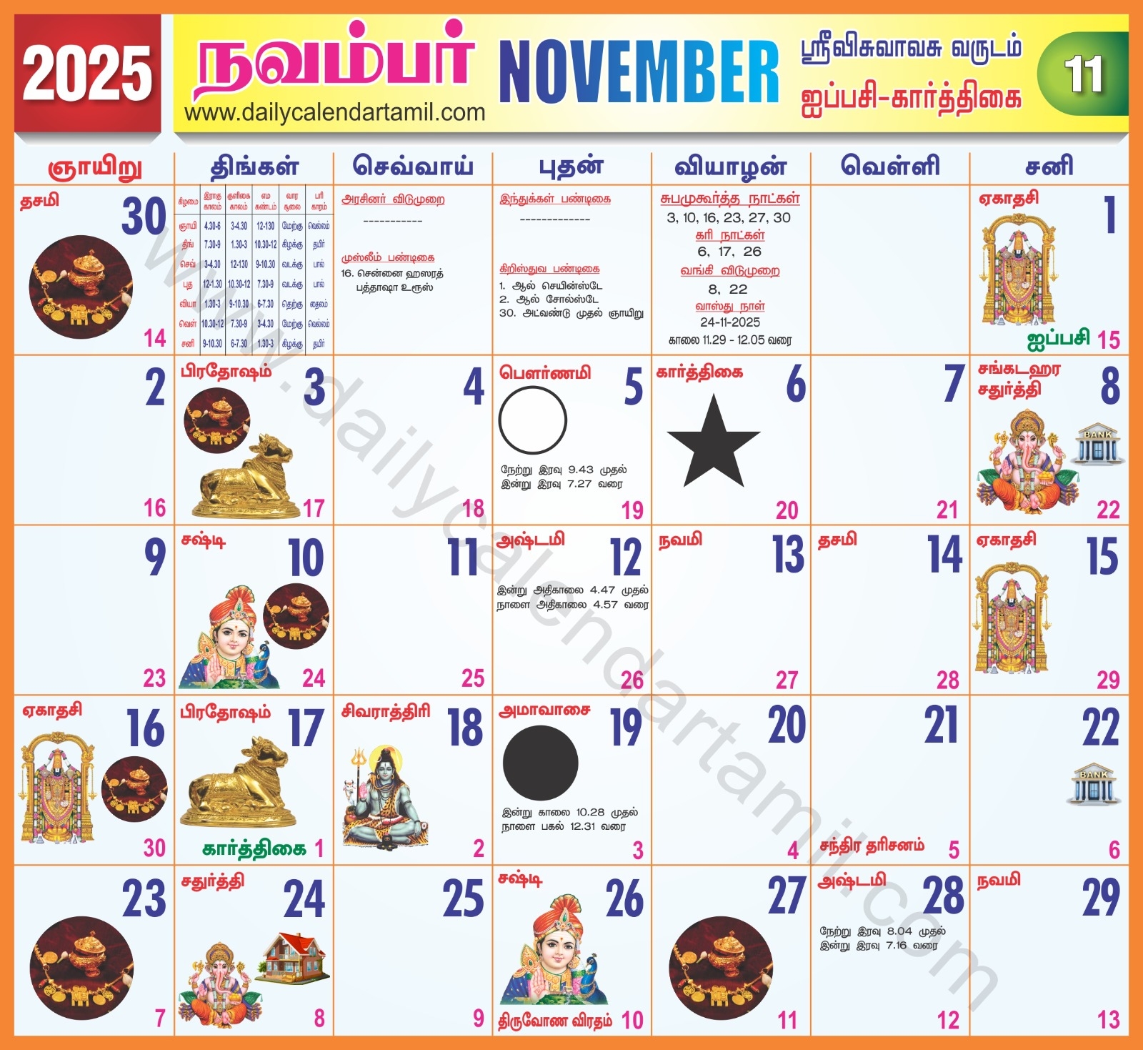 Tamil Calendar November 2025 2025 Tamil Calendar November 2025 2025