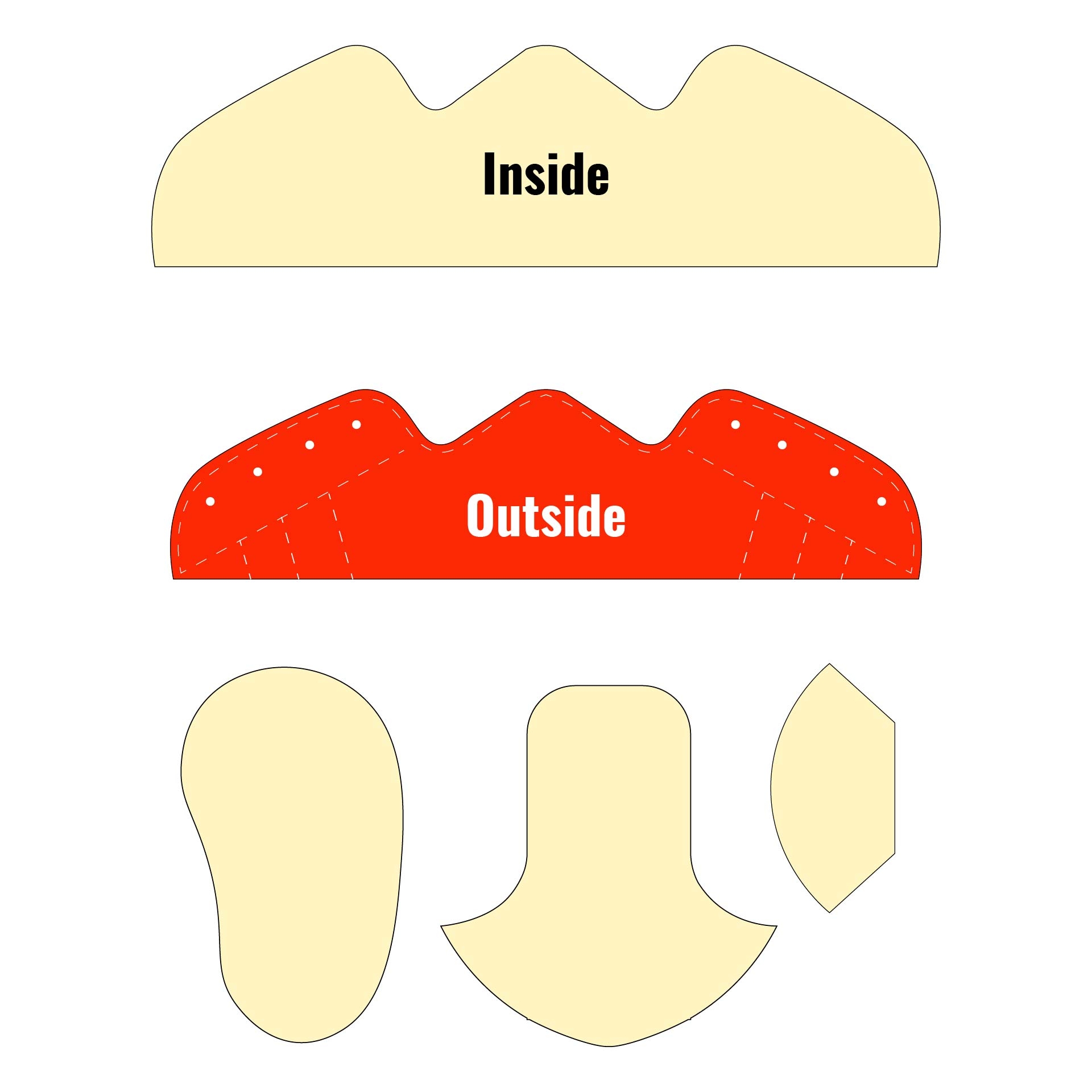 Free Printable Shoe Template Fondant