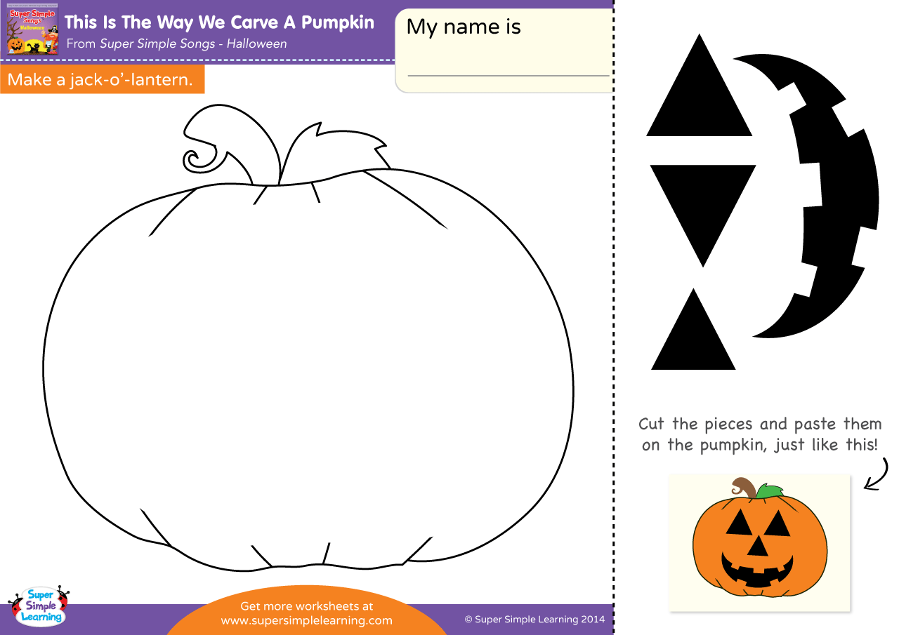 This Is The Way We Carve A Pumpkin Worksheet Make A Jack O Lantern Super Simple This Is The Way We Carve A Pumpkin Worksheet Make A Jack O Lantern Super Simple
