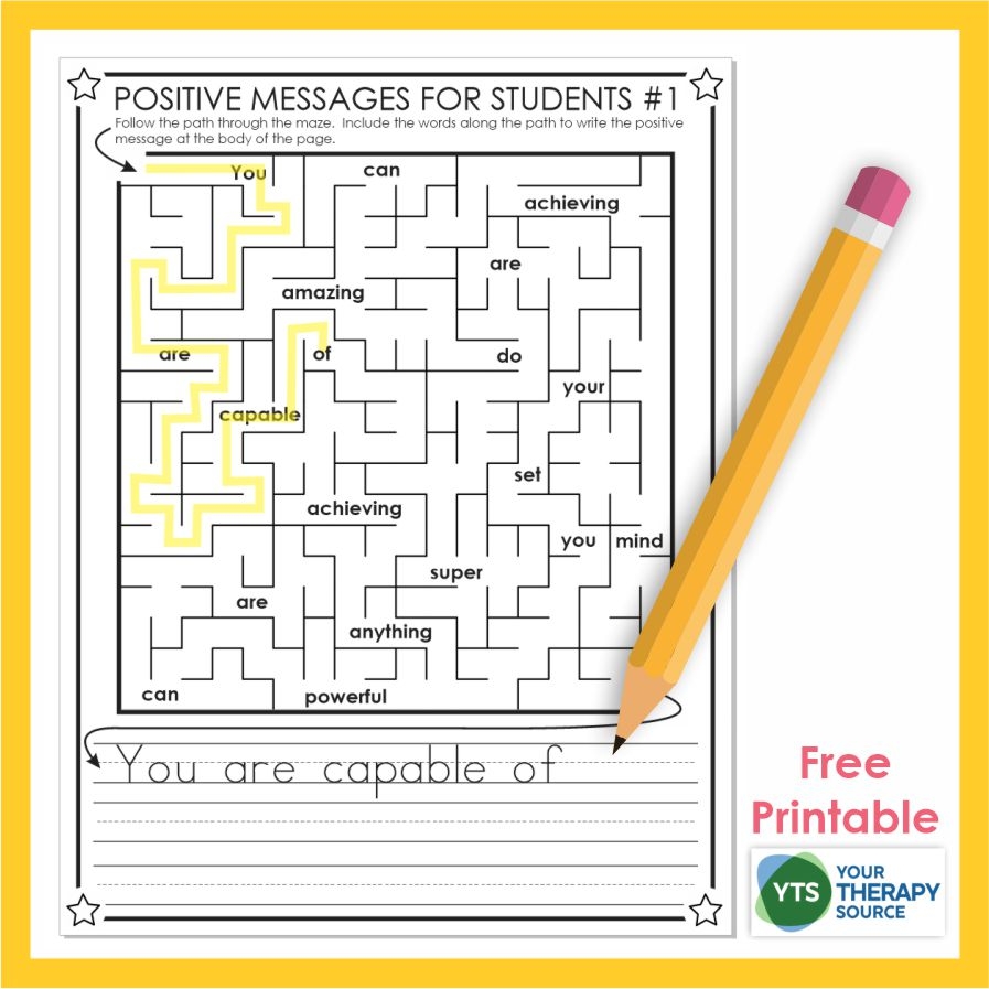 Top 20 Free Printables For 2023 Your Therapy Source