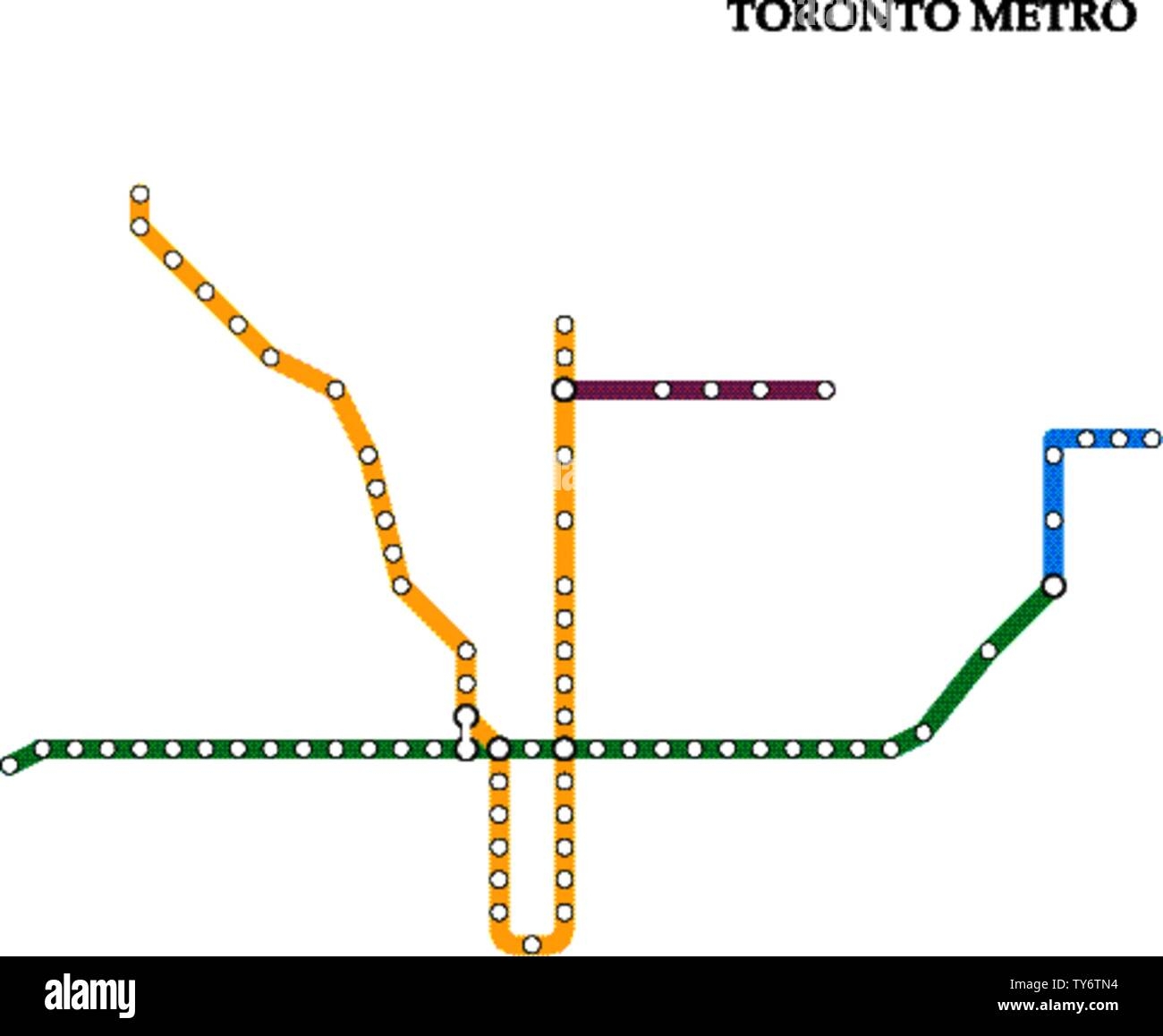 Toronto Subway Map Cut Out Stock Images Pictures Alamy Toronto Subway Map Cut Out Stock Images Pictures Alamy