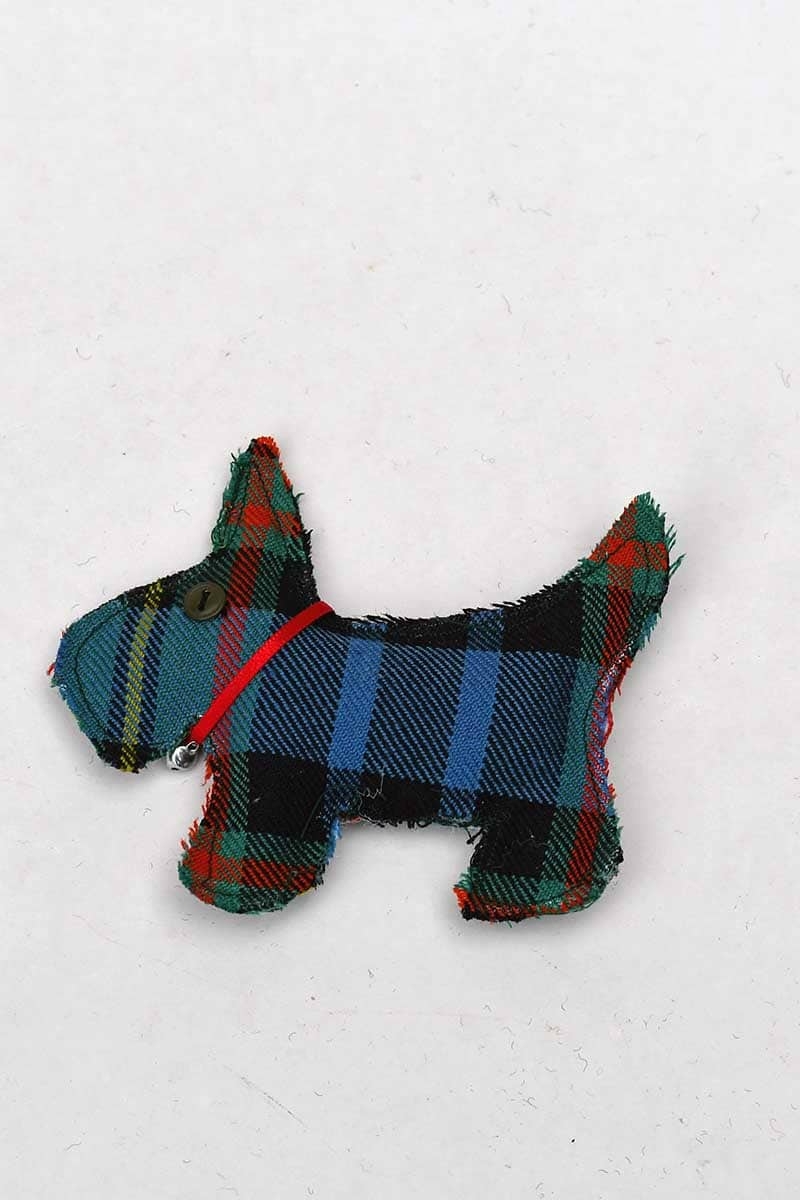 Unleash Your Creativity With Tartan Scottie Dog Template For DIY 