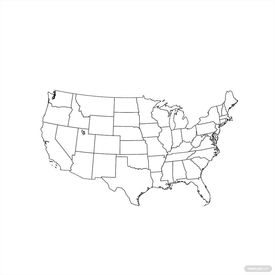 USA Map Outline Vector In Illustrator PNG SVG JPG EPS Worksheets Library USA Map Outline Vector In Illustrator PNG SVG JPG EPS Worksheets Library