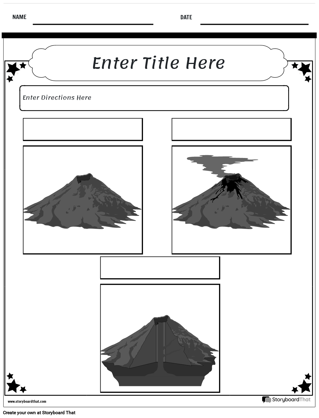 Volcano Worksheets Free Customizable From Storyboard That Volcano Worksheets Free Customizable From Storyboard That
