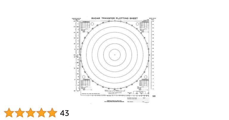 Wind Moboard NGA Maneuvering Board Plotting Sheets Pad Of 50 Essential For Naval Navigation Tactics Stationing Moboard