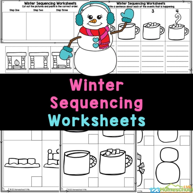 Free Printable Winter Preschool Worksheets