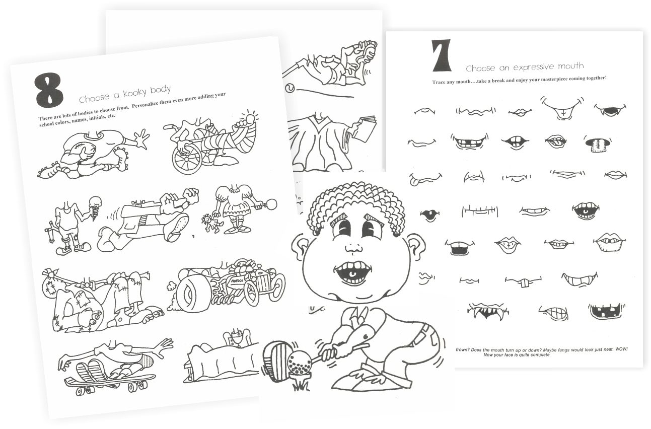 Your Kids Will Have A Blast Drawing These Crazy Cartoons Between Carpools Your Kids Will Have A Blast Drawing These Crazy Cartoons Between Carpools