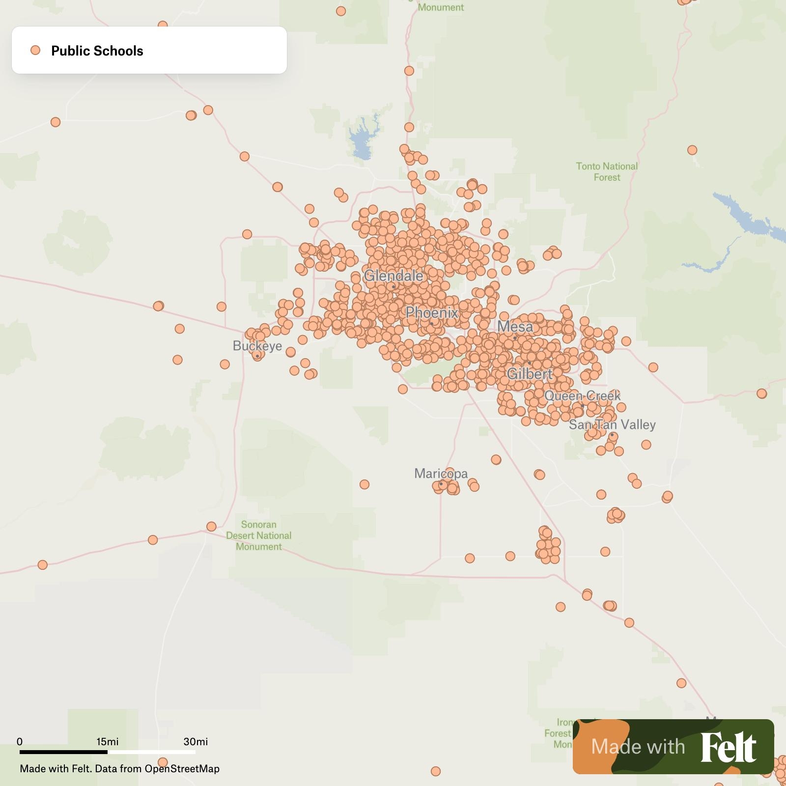 Maricopa County Zip Code Map Printable
