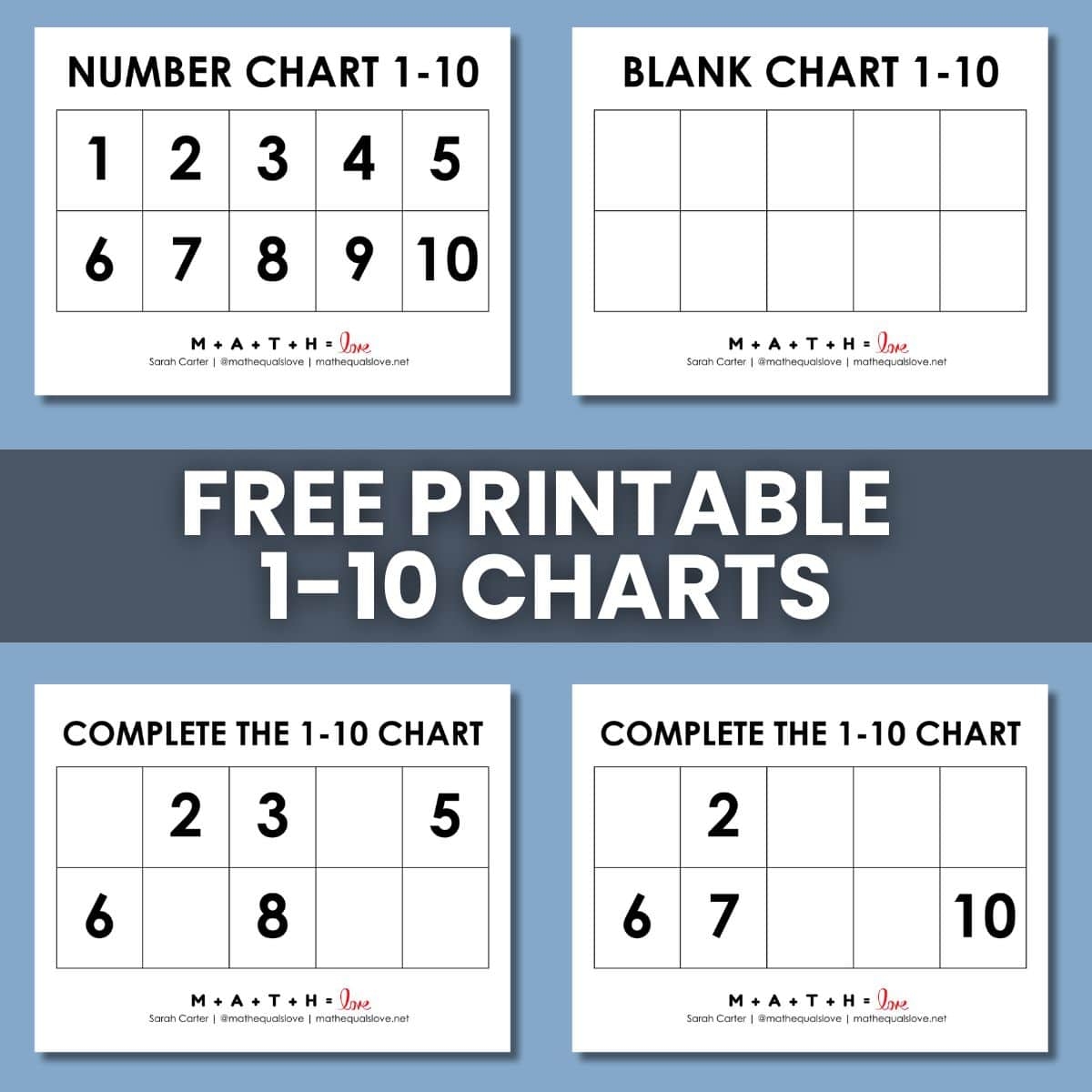 Free Printable Number Chart