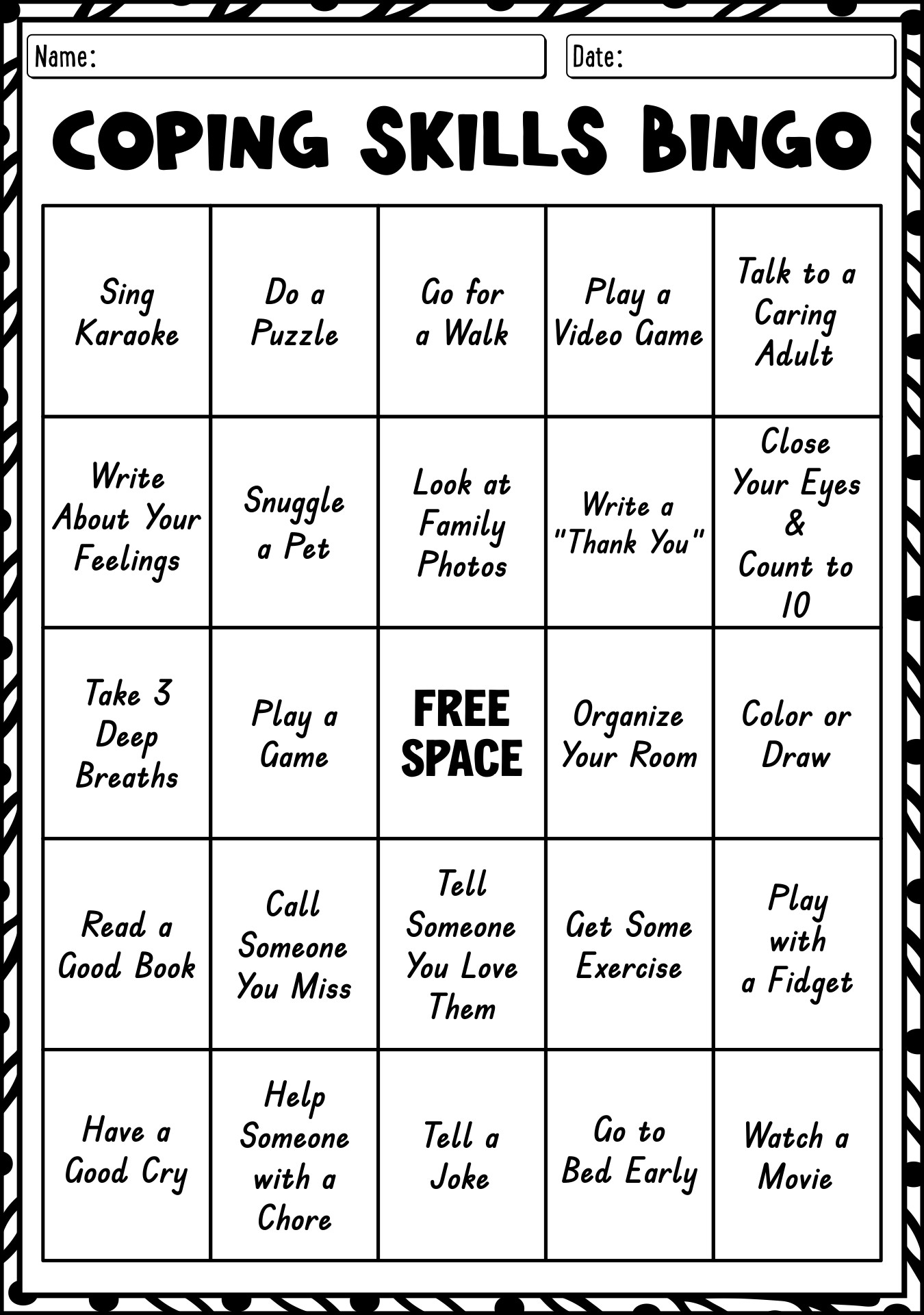 Free Printable Worksheets For Adults Free Printable Worksheets For Adults