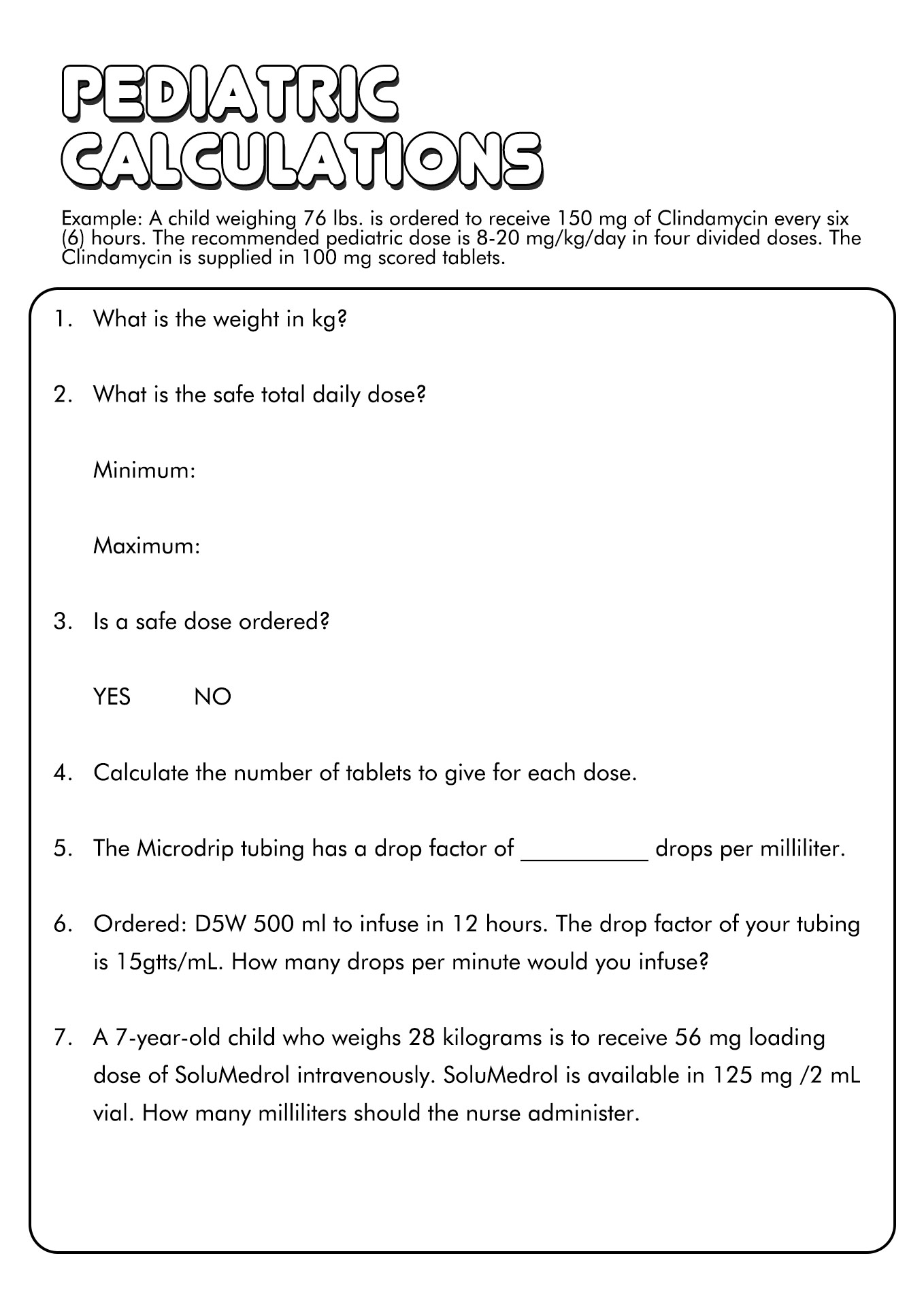 11 Med Math Worksheets Free PDF At Worksheeto