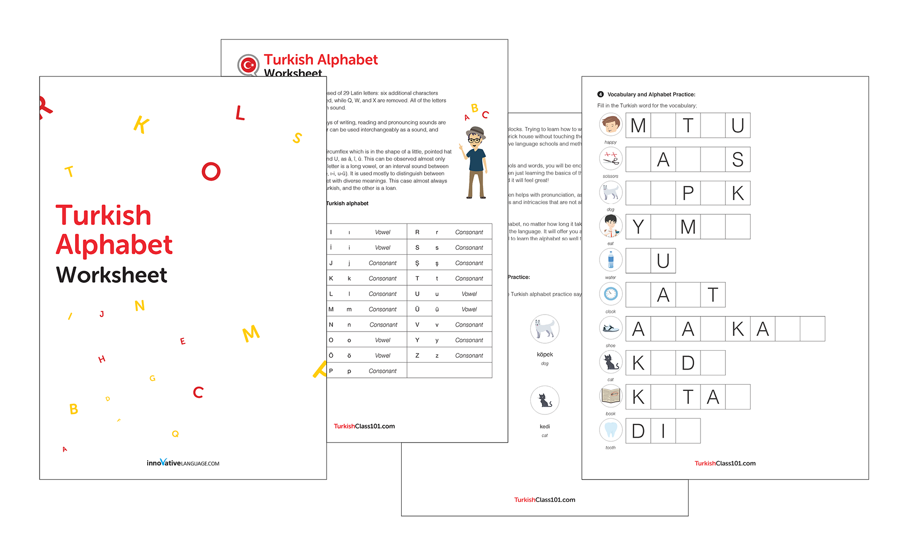 16 Turkish Worksheets For Beginners PDF Printables