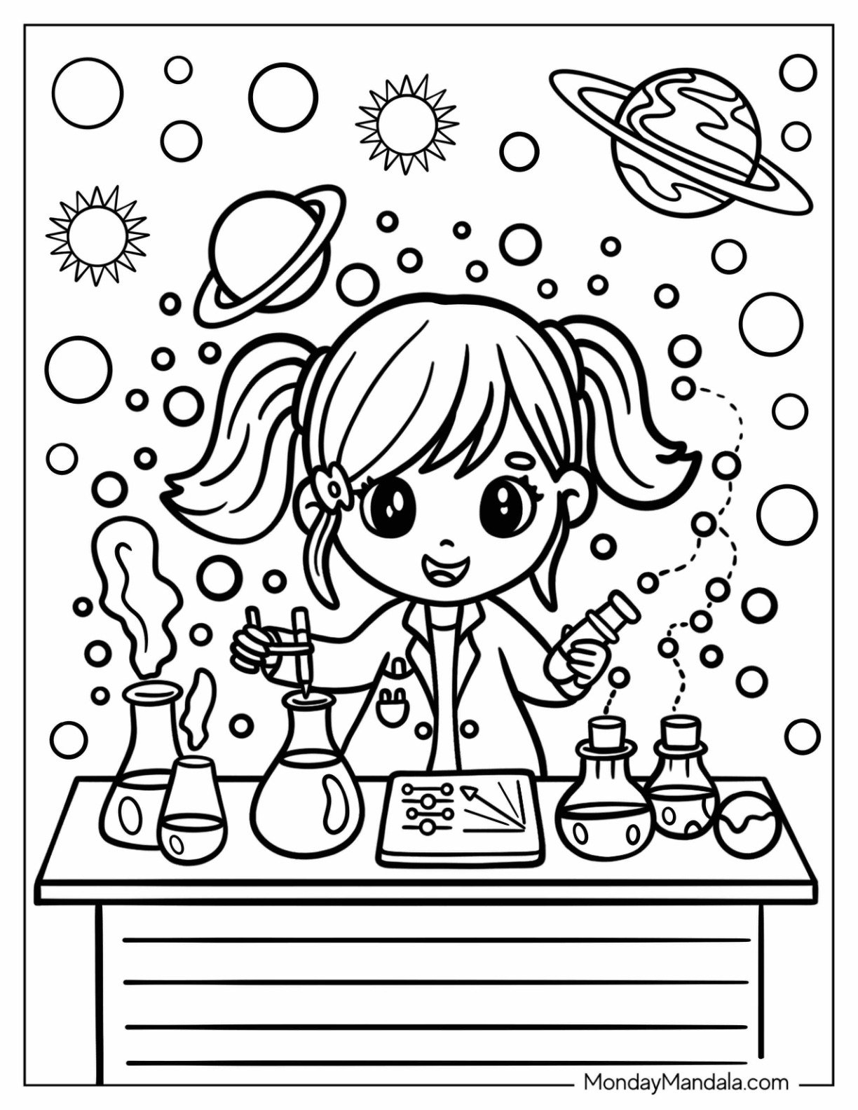 20 Science Coloring Pages Free PDF Printables 20 Science Coloring Pages Free PDF Printables