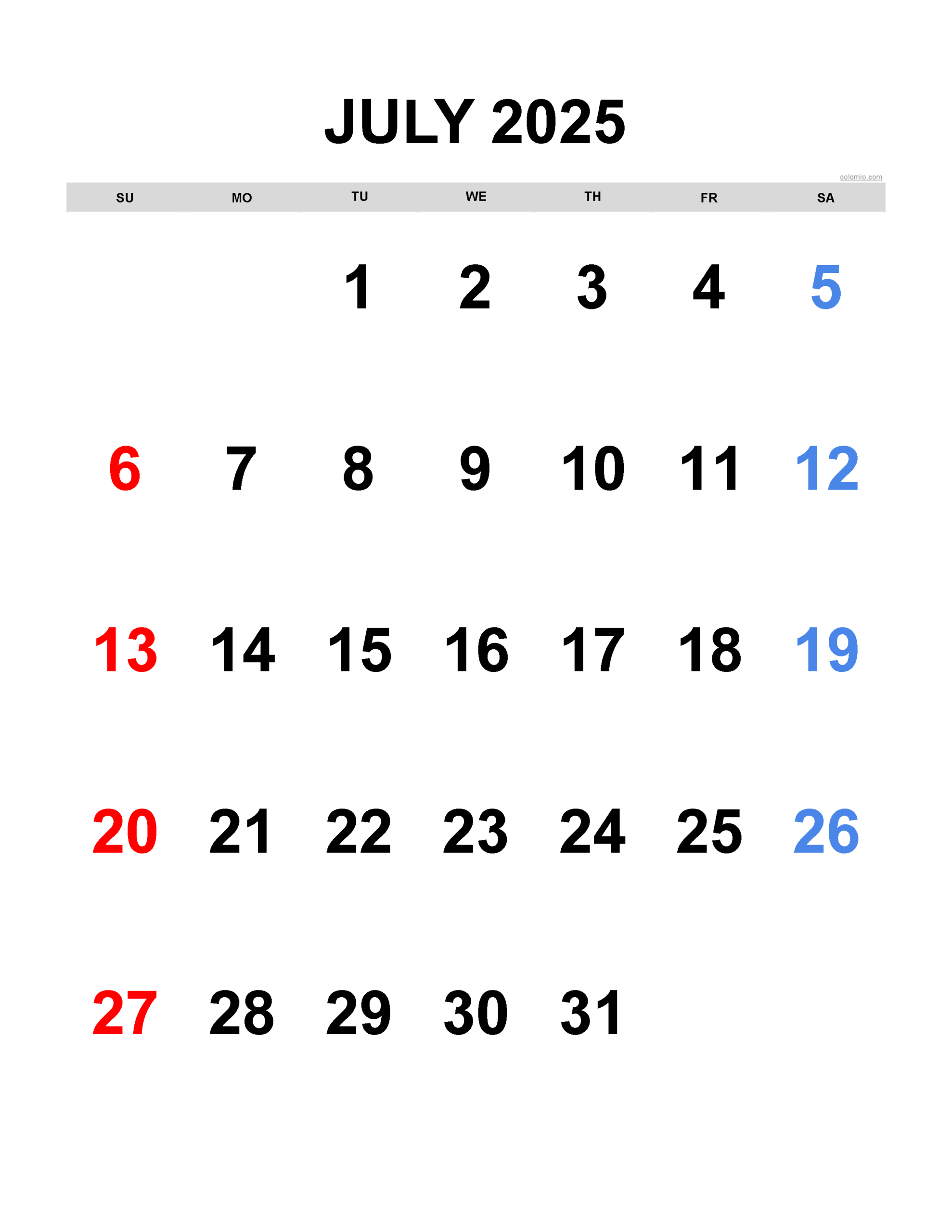 2025 Calendar Monthly Calendars With Calendar Maker PDF Excel And Image File Free Download And Printable