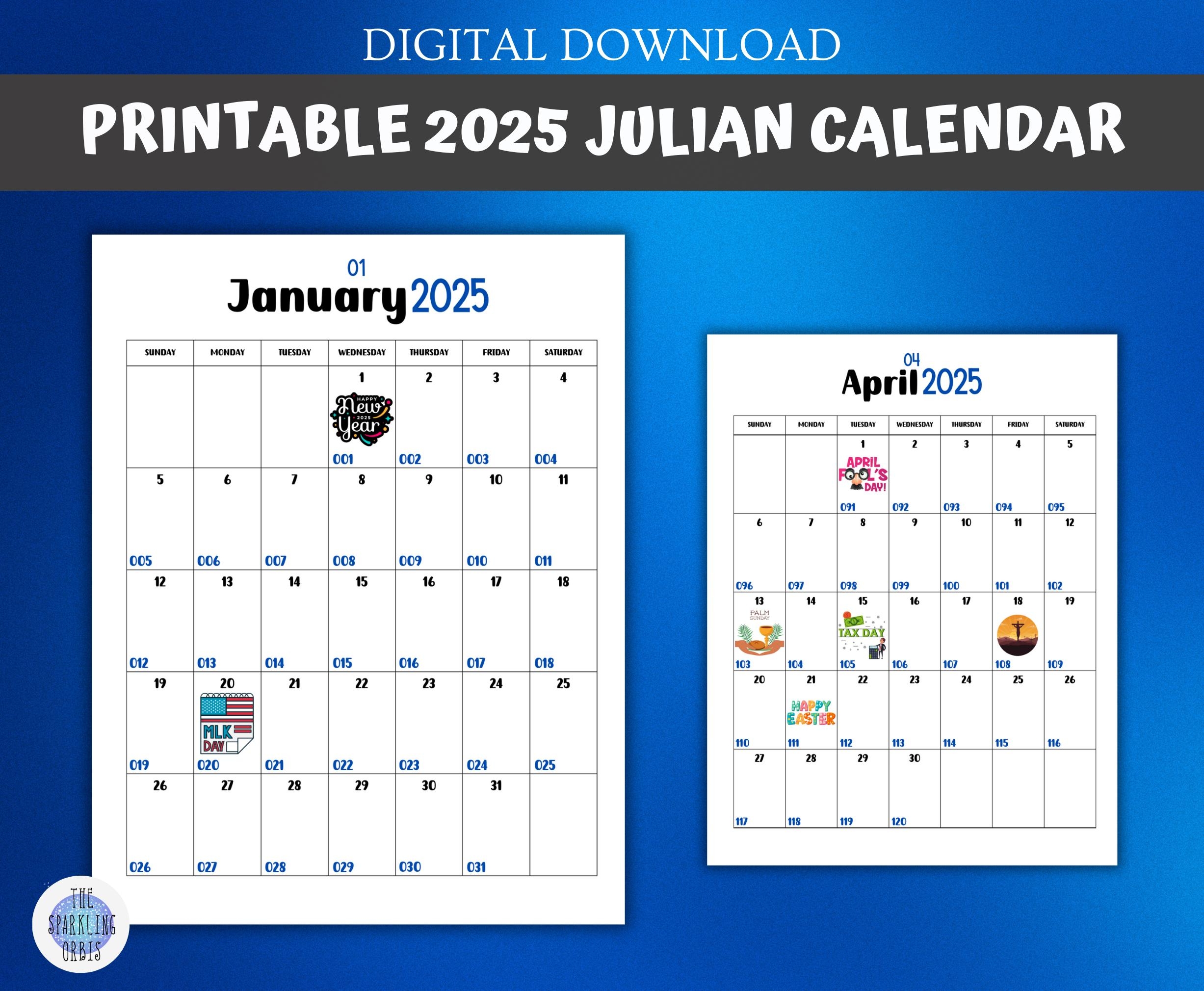 2025 Printable Julian Calendar 8 5 X 11 In Government And Military Calendar Calendar With Holidays And Images PDF Etsy UK 2025 Printable Julian Calendar 8 5 X 11 In Government And Military Calendar Calendar With Holidays And Images PDF Etsy UK