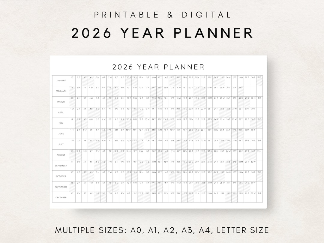 Printable Budget Calendar 2026