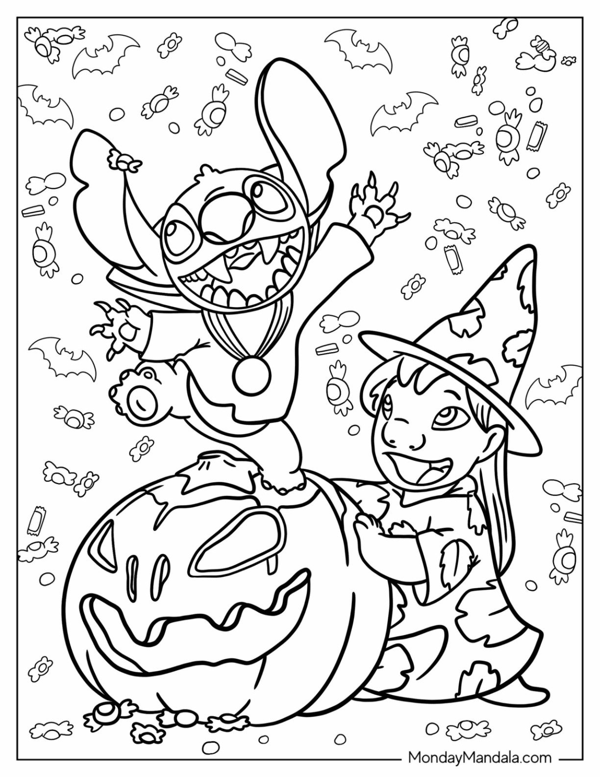 24 Disney Halloween Coloring Pages Free PDF Printables 24 Disney Halloween Coloring Pages Free PDF Printables