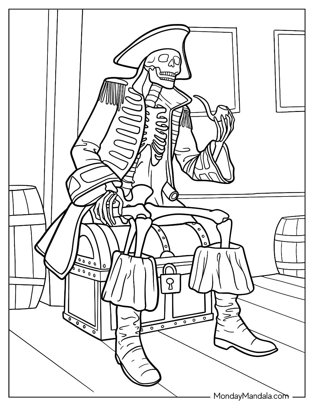 28 Pirate Coloring Pages Free PDF Printables 28 Pirate Coloring Pages Free PDF Printables
