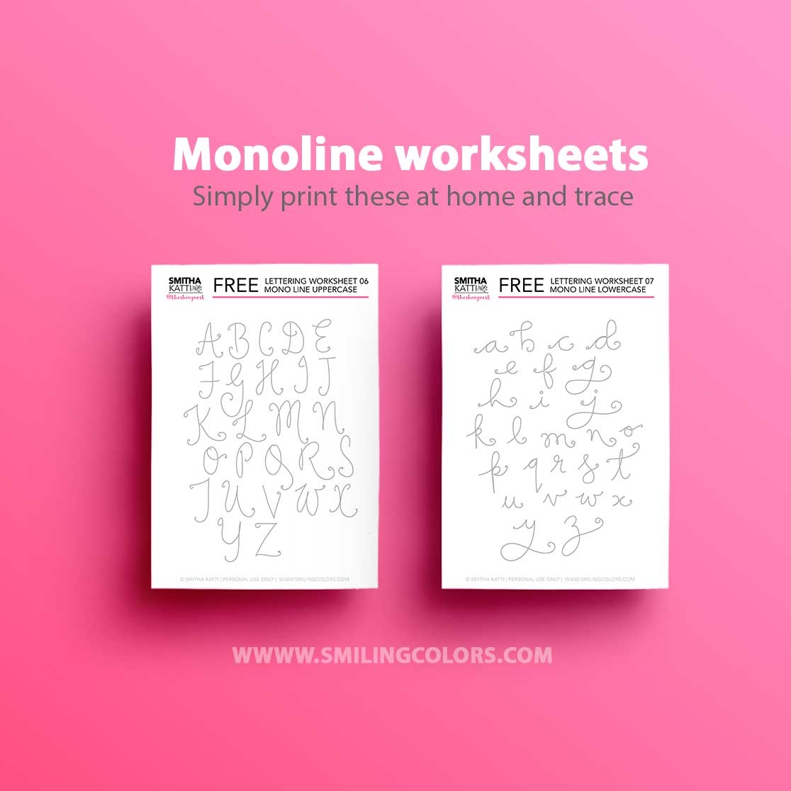 30 FREE Lettering Worksheets Print Start Practicing 30 FREE Lettering Worksheets Print Start Practicing