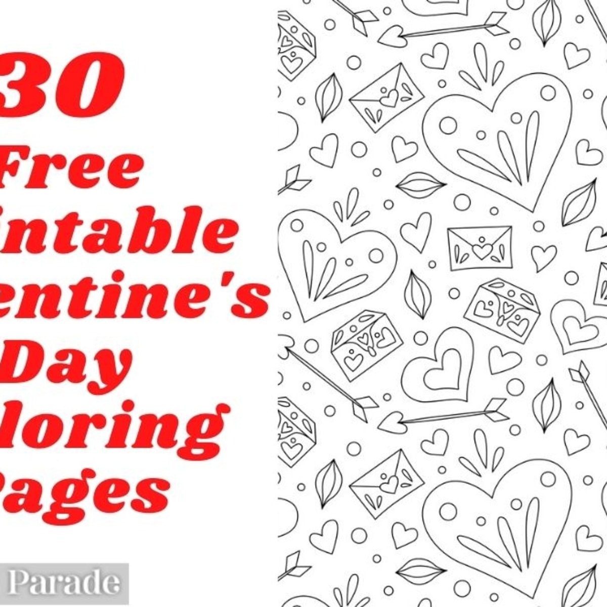 30 Valentine s Day Coloring Pages Free Printable For Kids Adults Parade 30 Valentine s Day Coloring Pages Free Printable For Kids Adults Parade