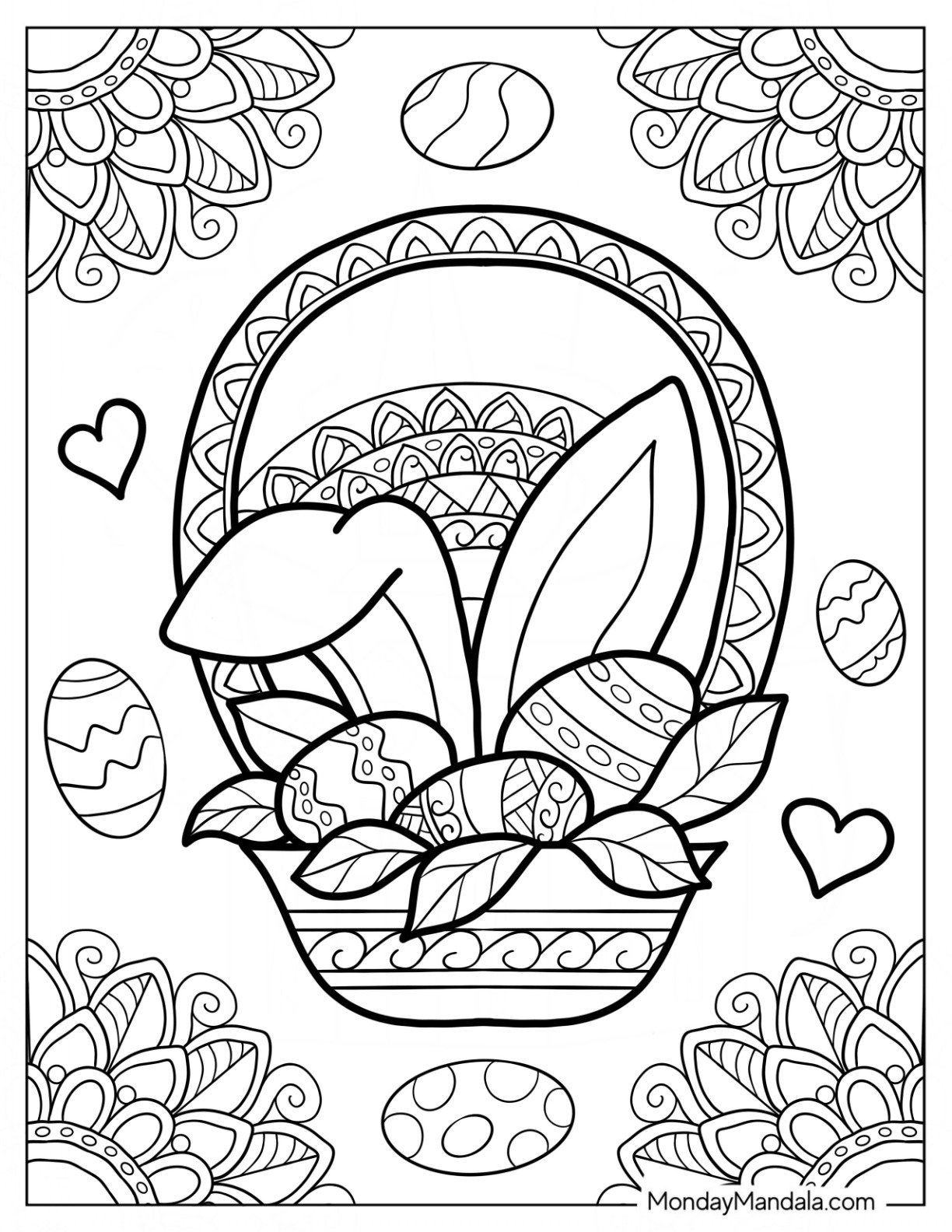 Free Printable Easter Color Sheets