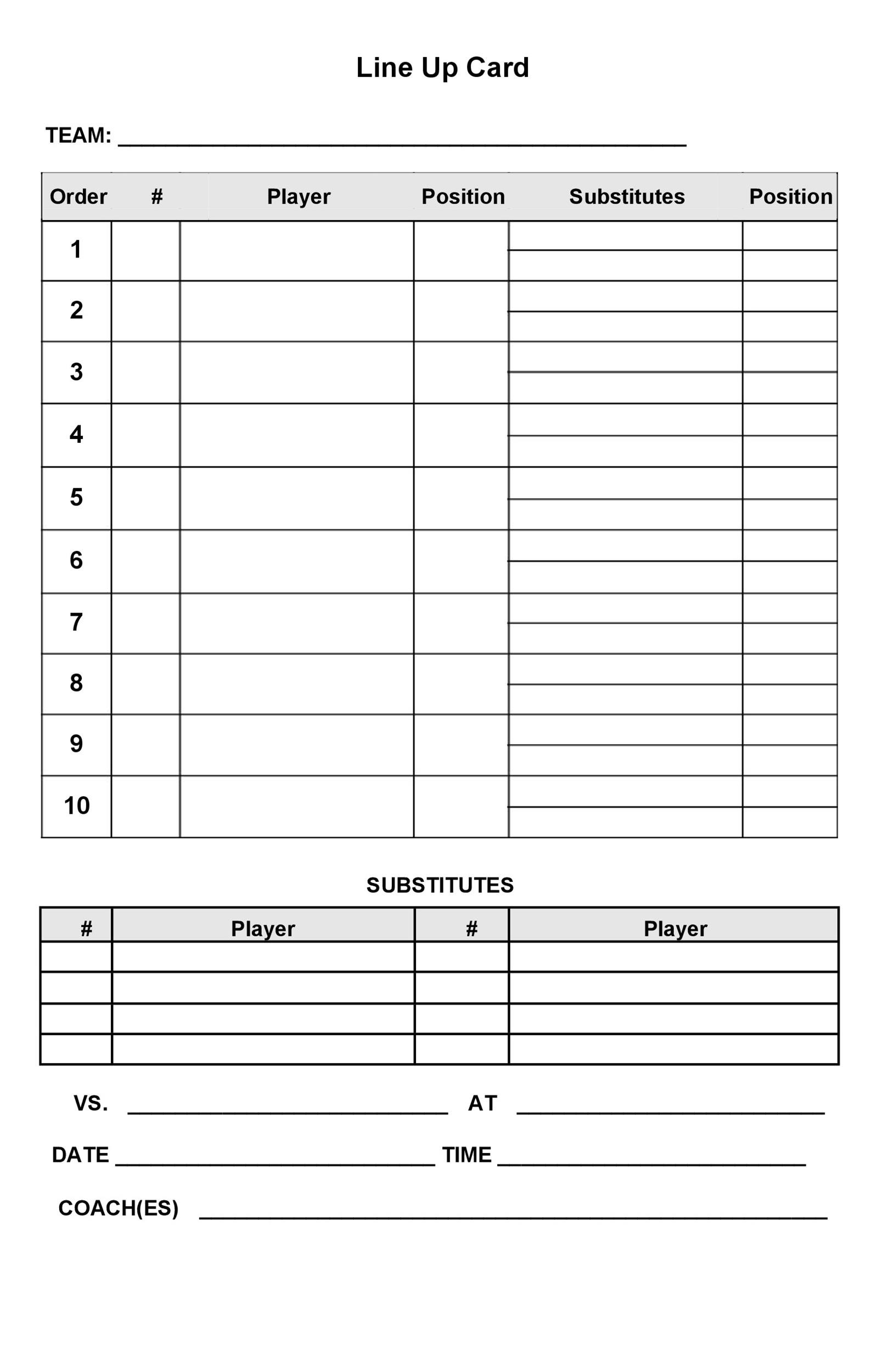 Free Printable Pitcher Template Printable