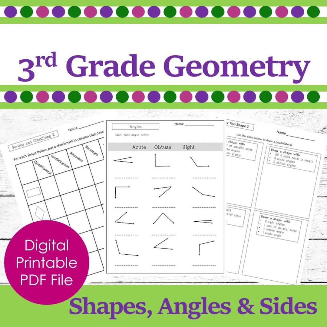 Printable Worksheets For 3rd Grade