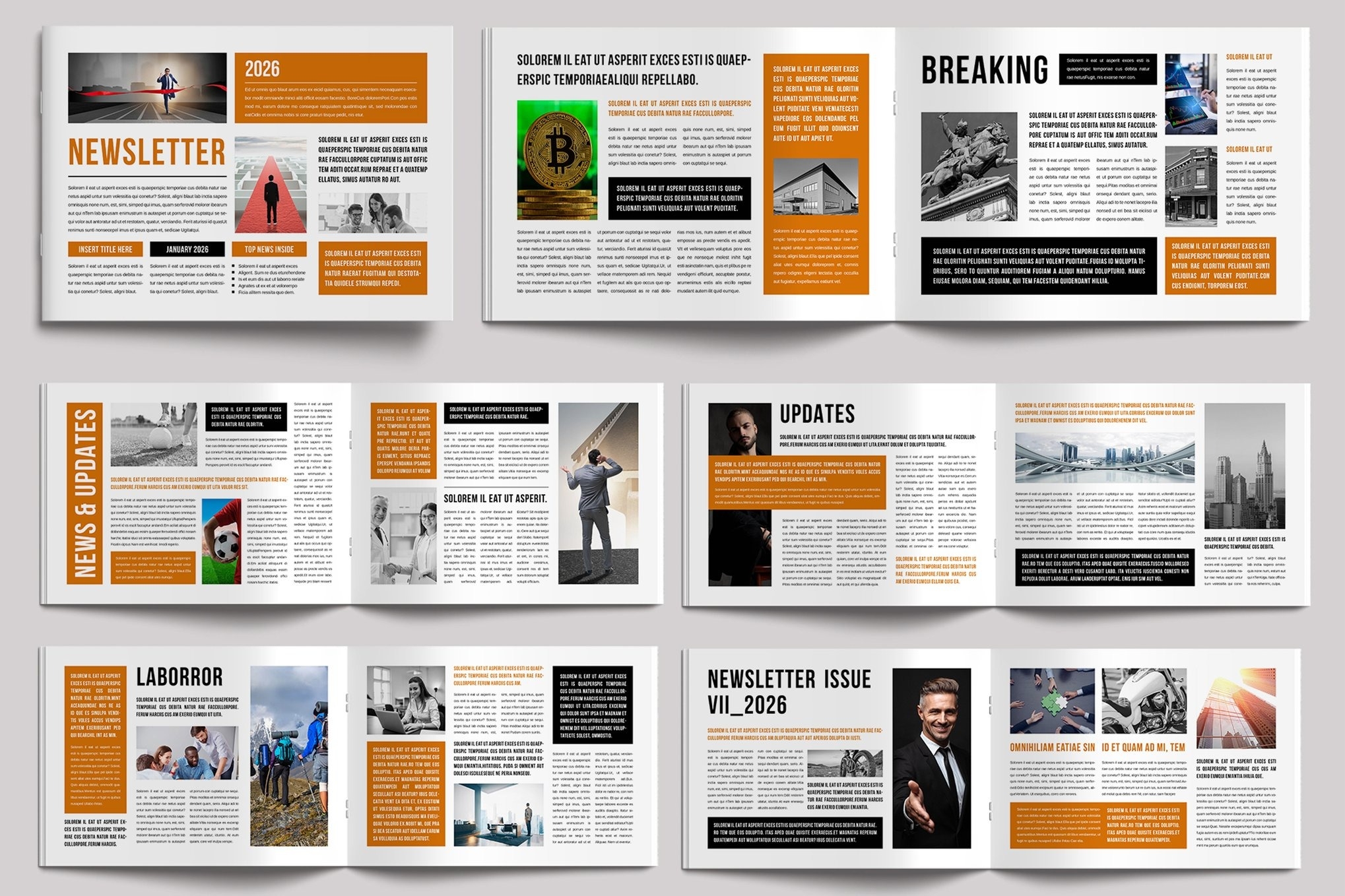 50 Best InDesign Newsletter Templates Free U0026 Pro 2025 Theme Junkie