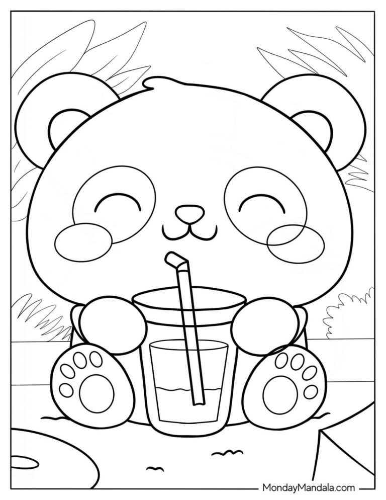 50 Cute Coloring Pages Free PDF Printables 