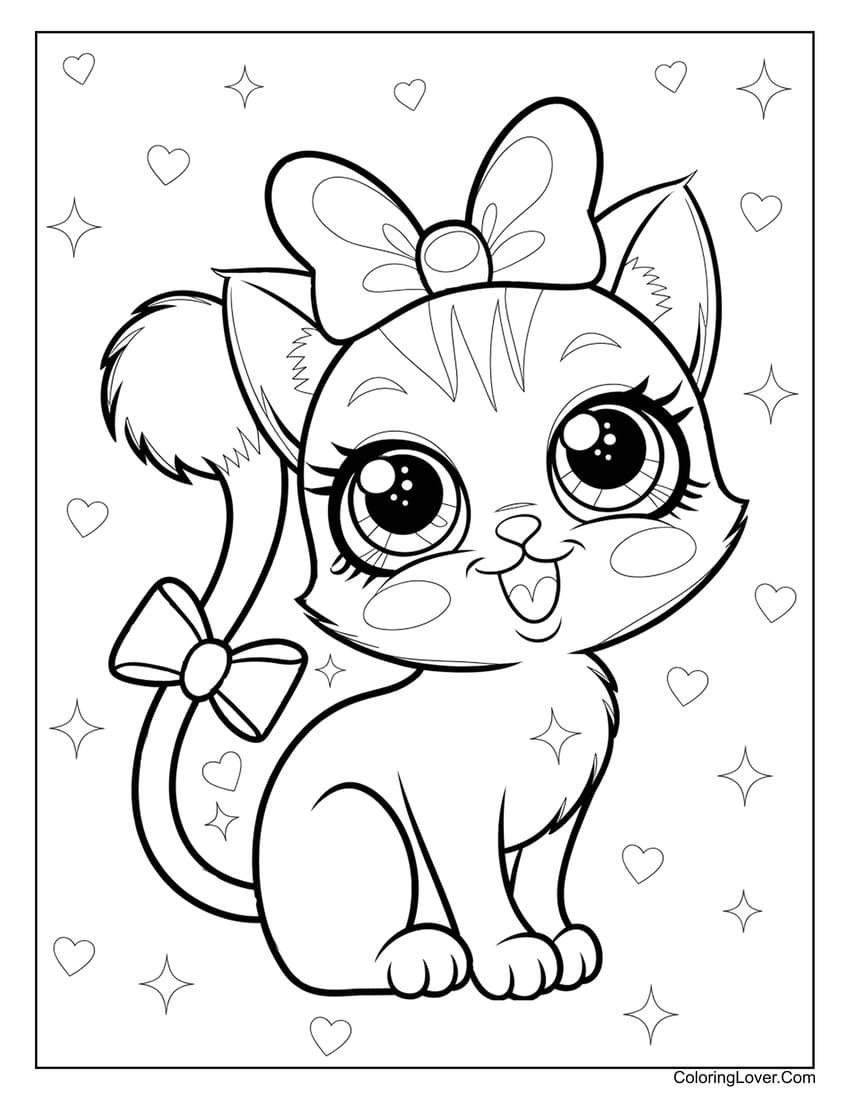 54 Cat Coloring Pages Free Printables For All Ages 