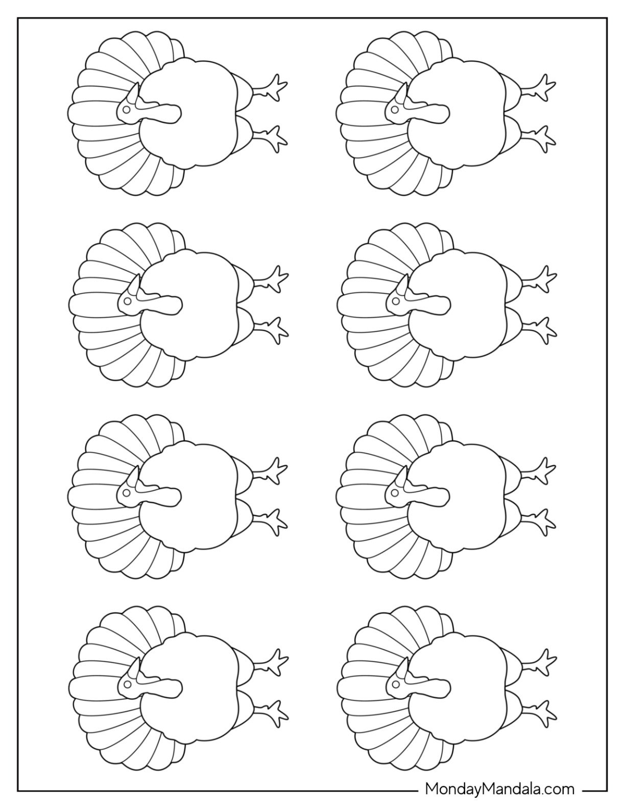 62 Turkey Templates Free PDF Printables 62 Turkey Templates Free PDF Printables