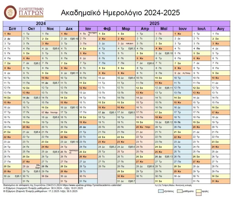 Academic Calendar Medical Physics Radiation Physics