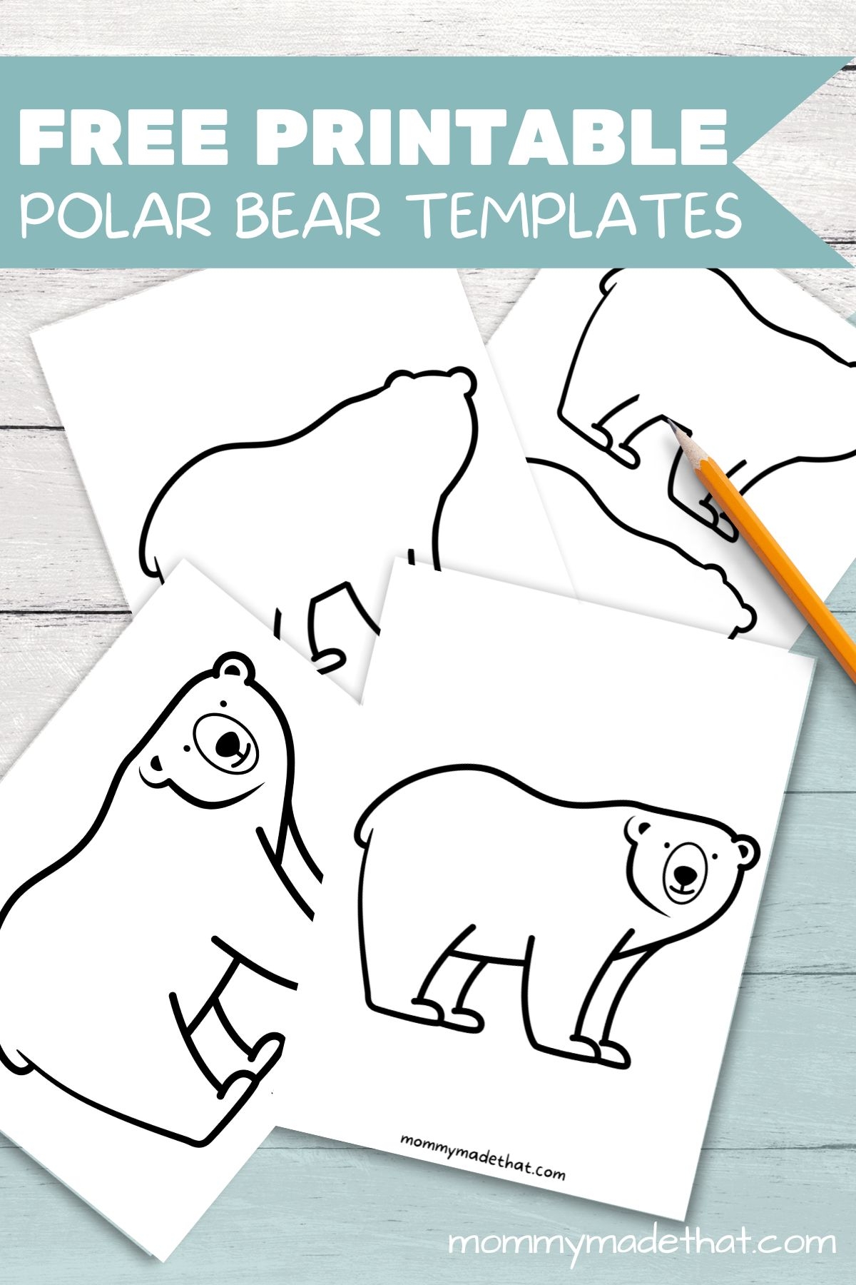 Adorable Polar Bear Templates Free Printables Adorable Polar Bear Templates Free Printables