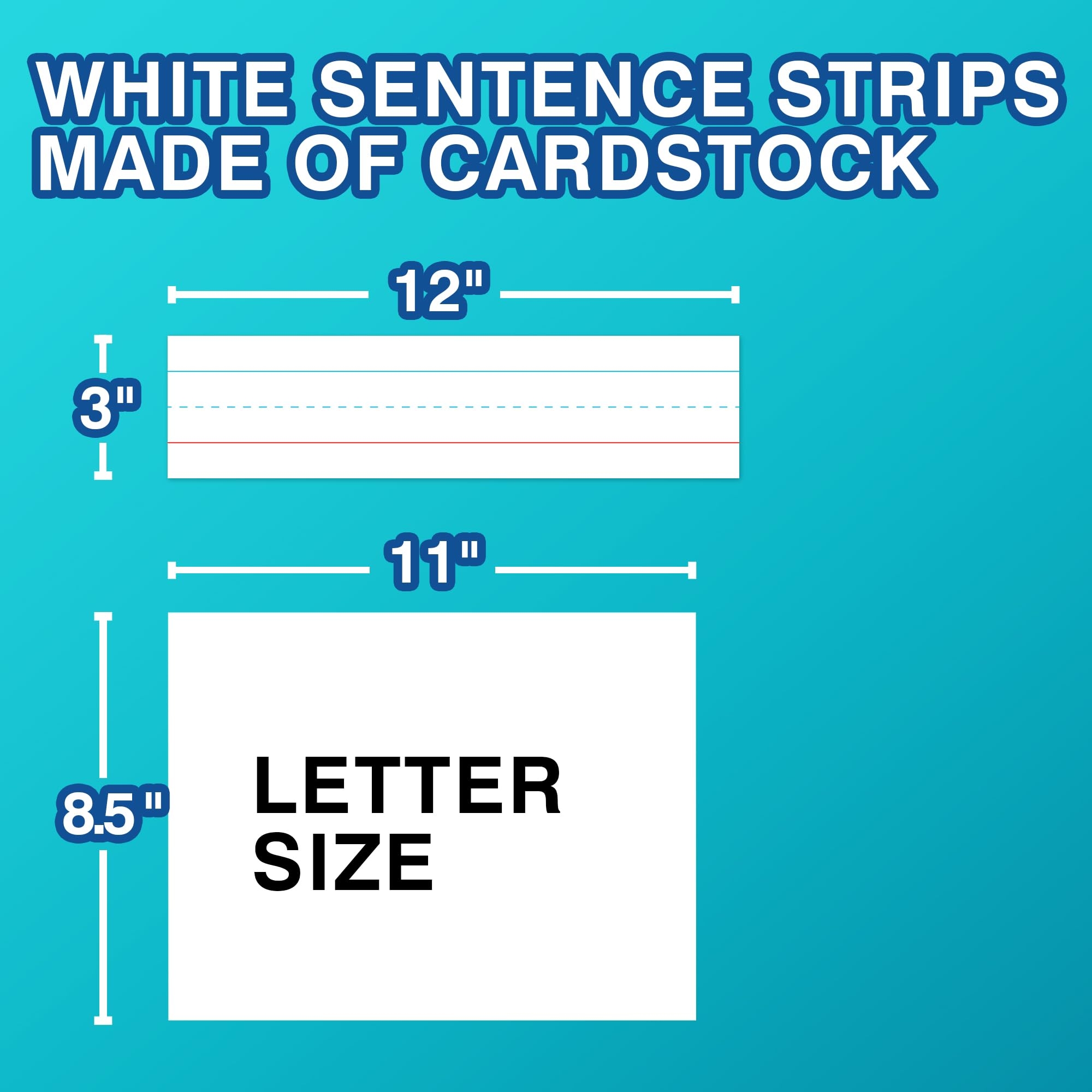 Free Printable Sentence Strip Template