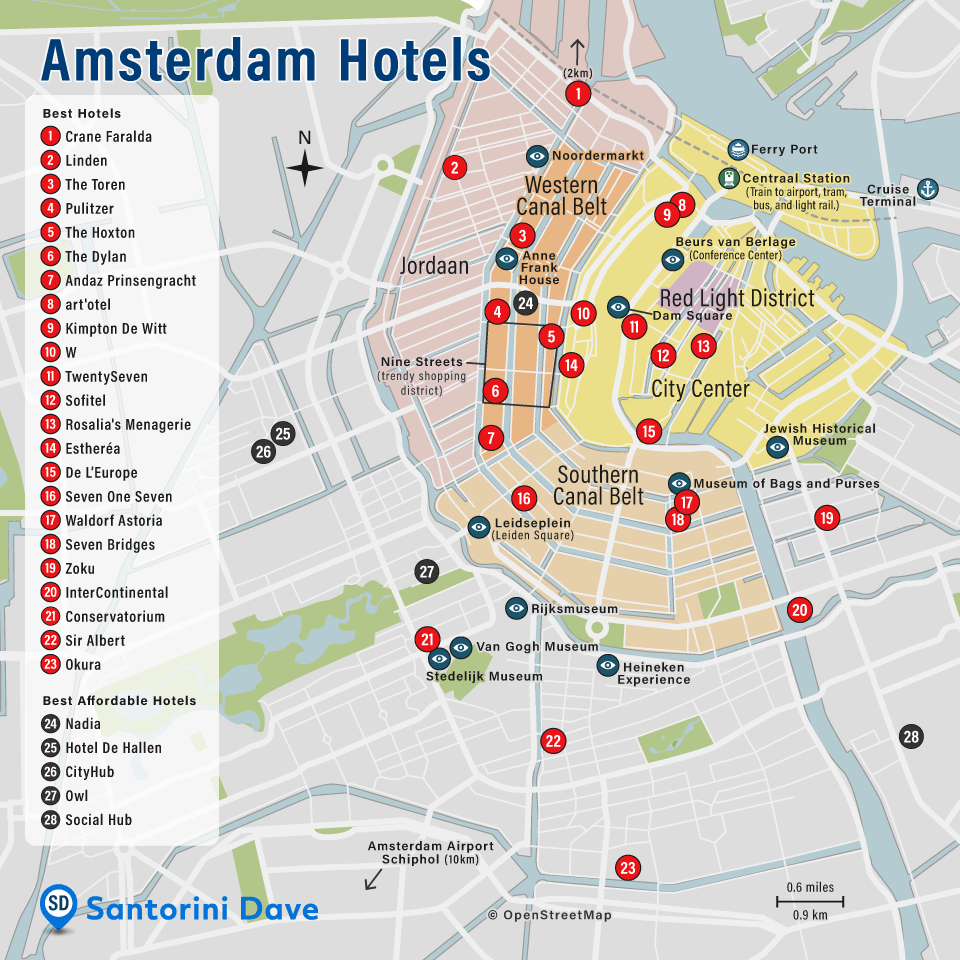Printable Map Amsterdam