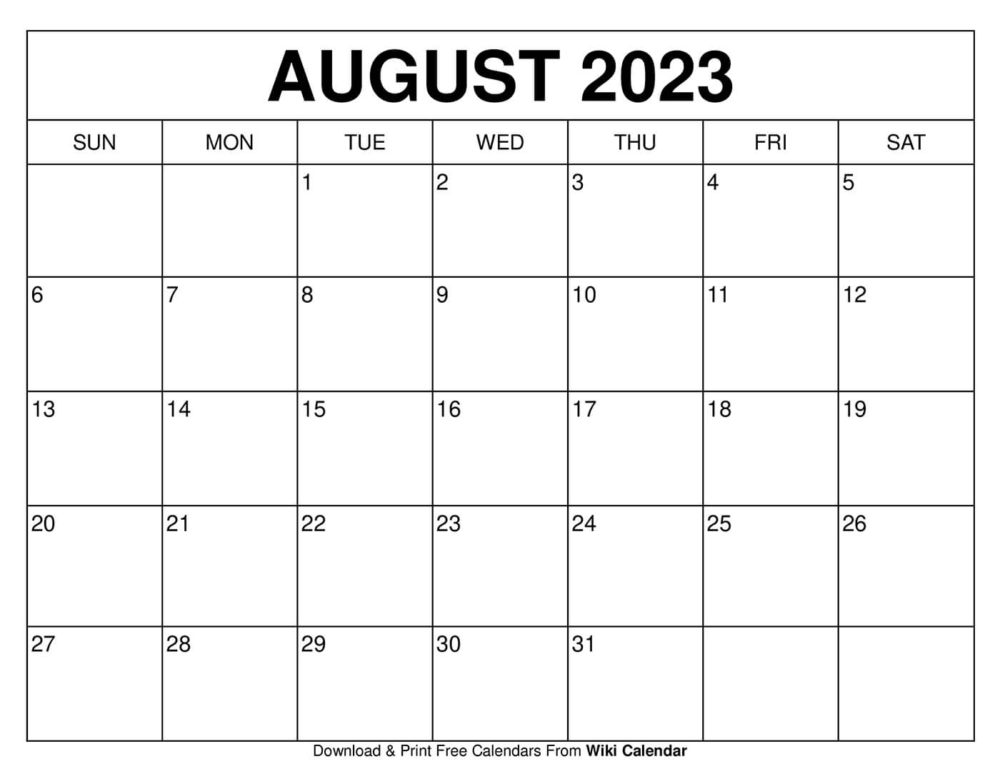 August 2025 Calendar Printable Templates U0026 More August 2025 Calendar Printable Templates U0026 More