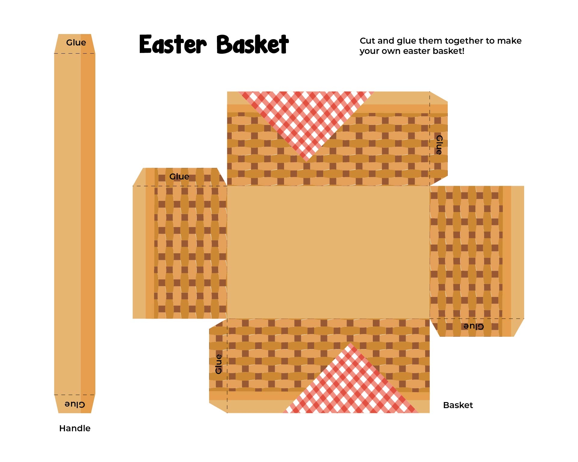 Basket Printable Template Printable Design Resources Basket Printable Template Printable Design Resources