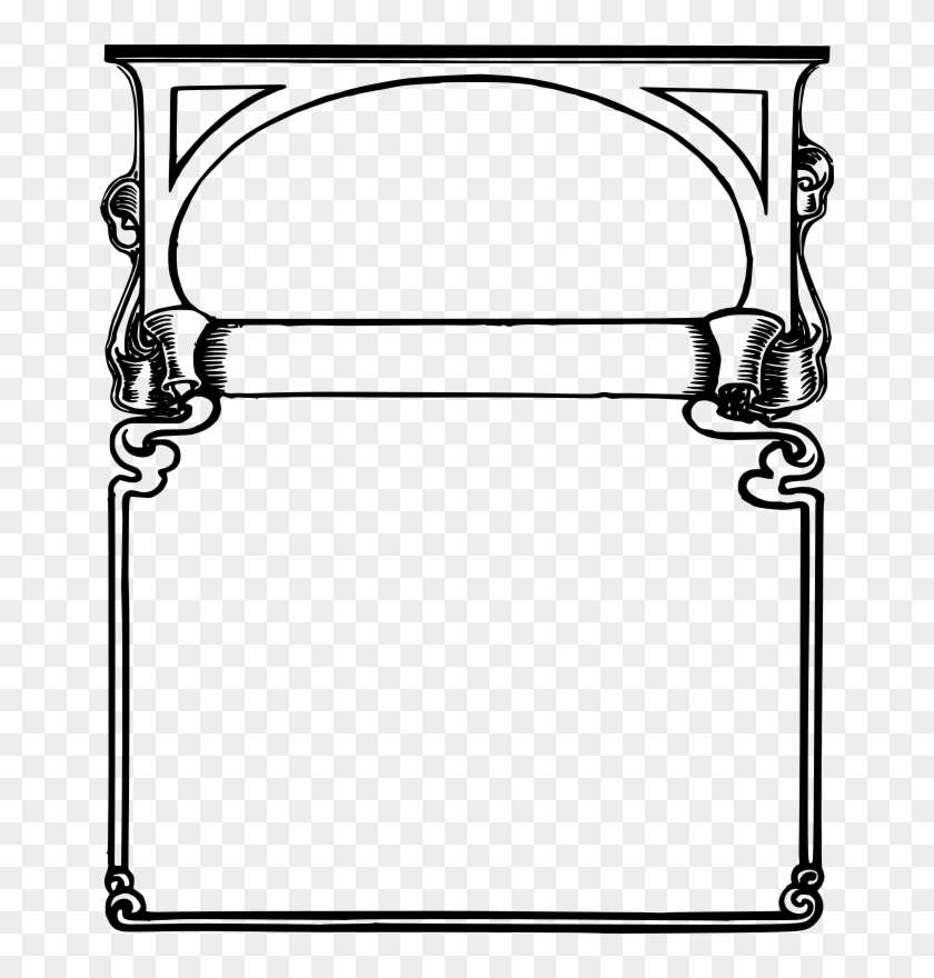 Best Photos Of Blank Banner Templates To Edit Printable Coolcurlyscrollframe Free Transparent PNG Clipart Images Download