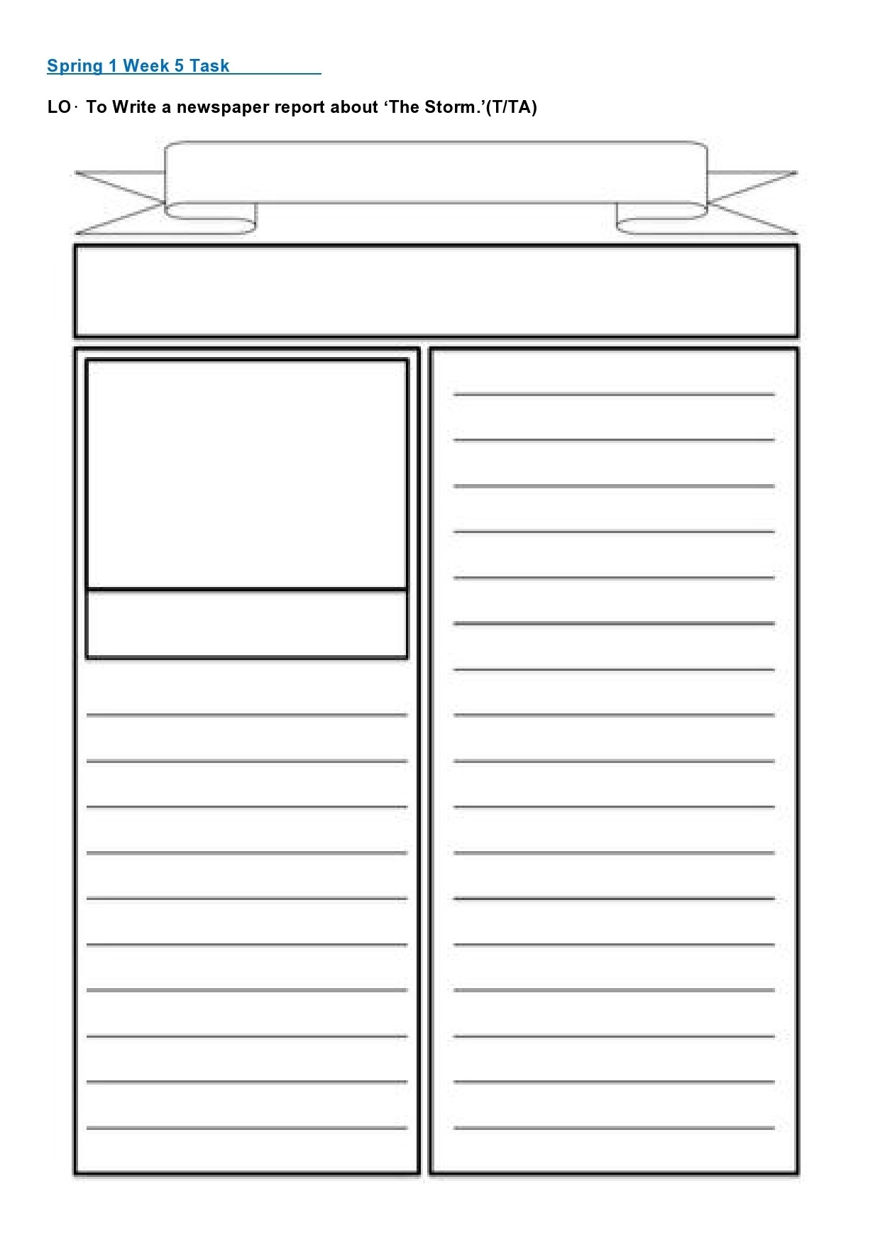 Free Printable Newspaper Article Templates Free Printable Newspaper Article Templates