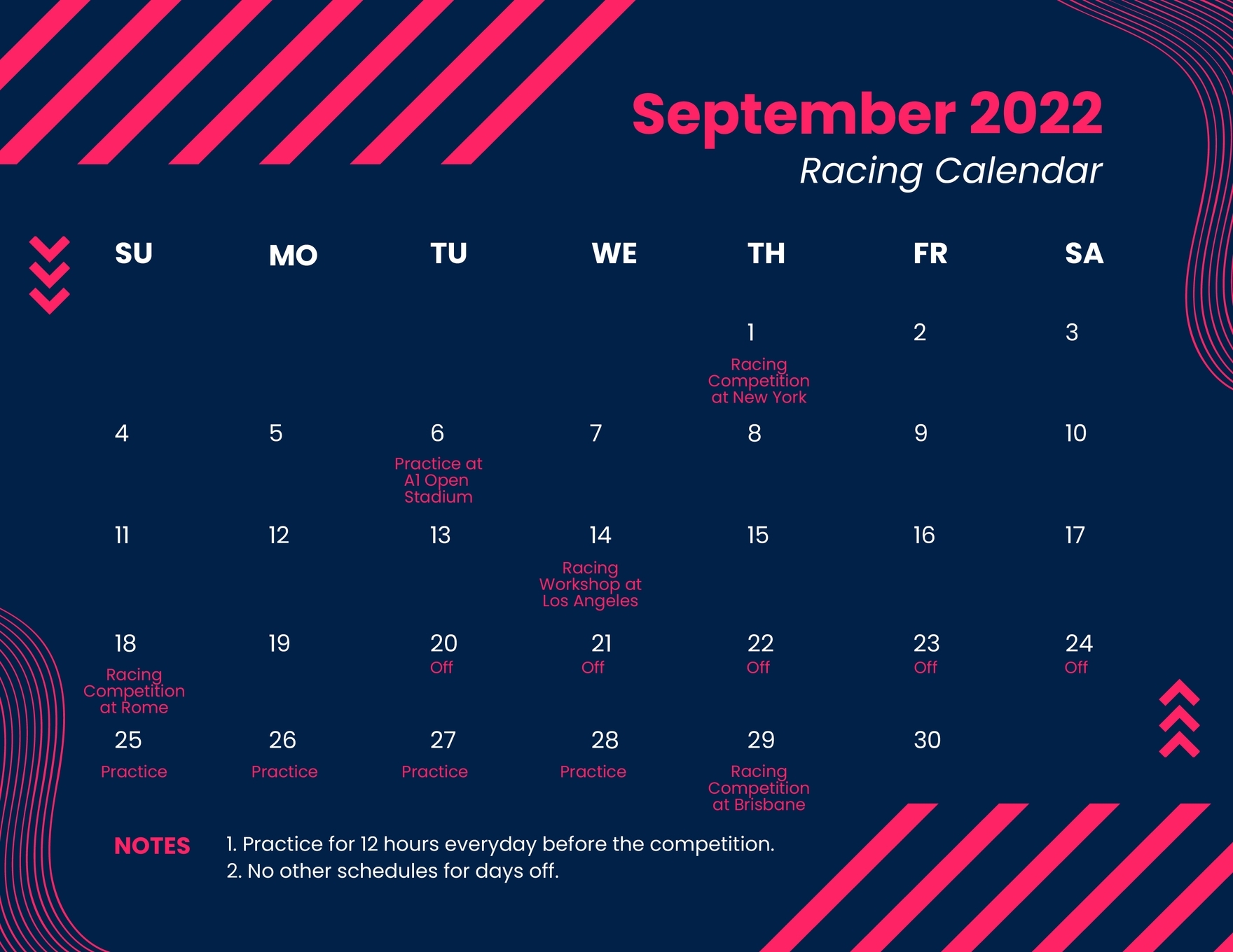 Blue September 2025 Calendar Template In JPG Illustrator EPS Excel Word SVG Google Docs Google Sheets To Download Template